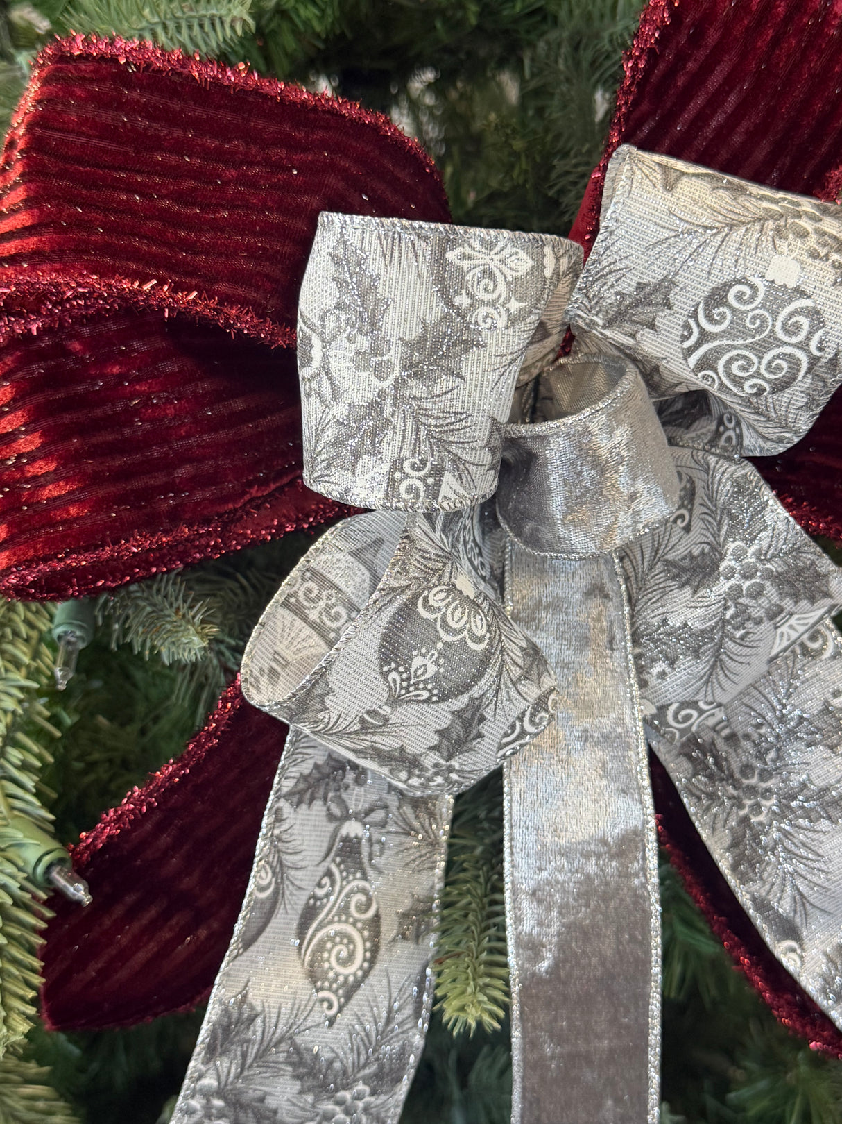 17" Christmas Elegance Bow