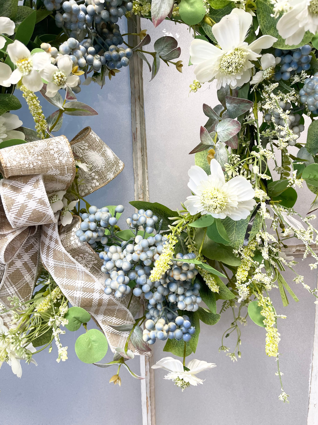 24" In The Meadow Wreath