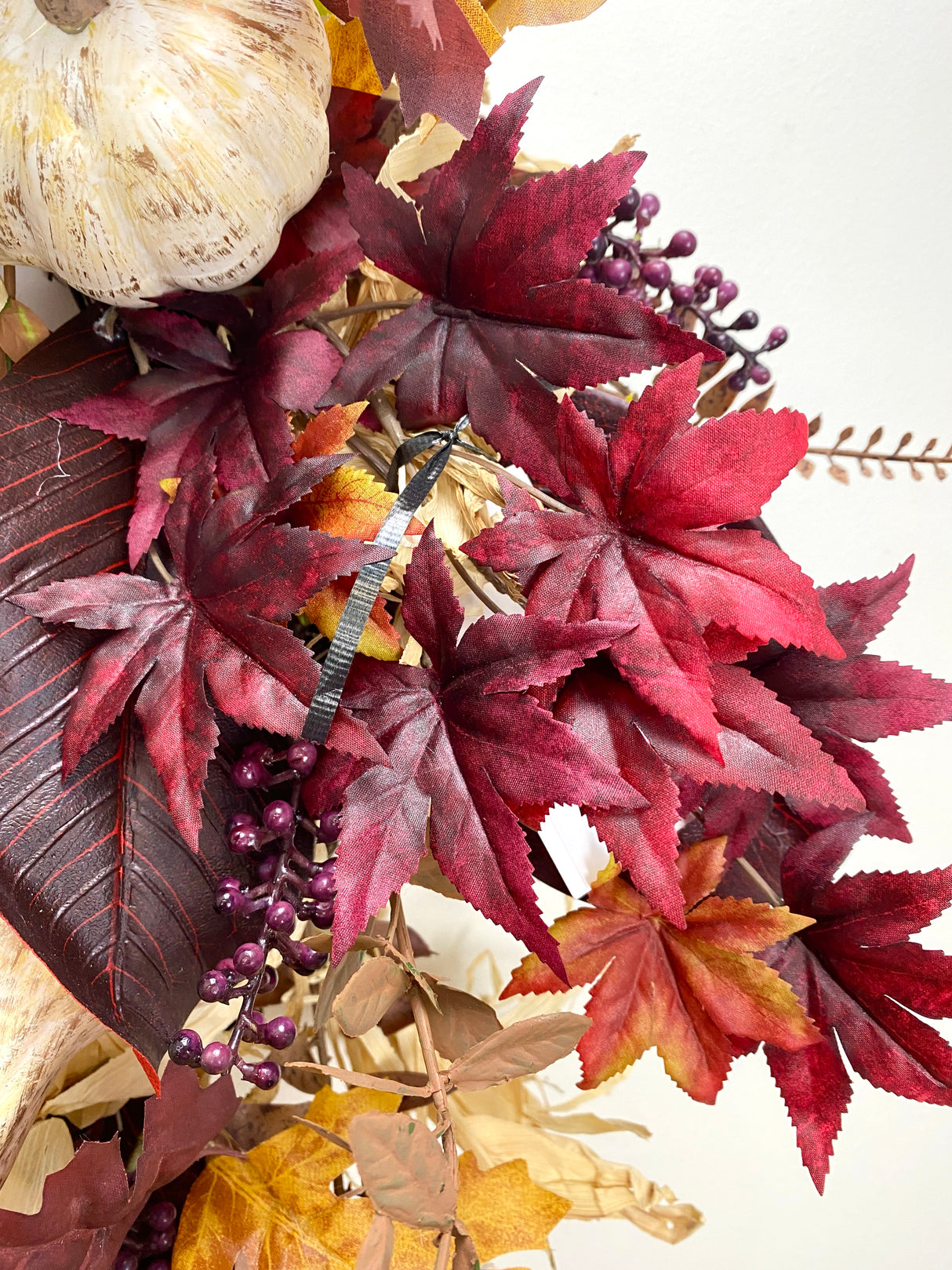 27" Shades of Fall Wreath