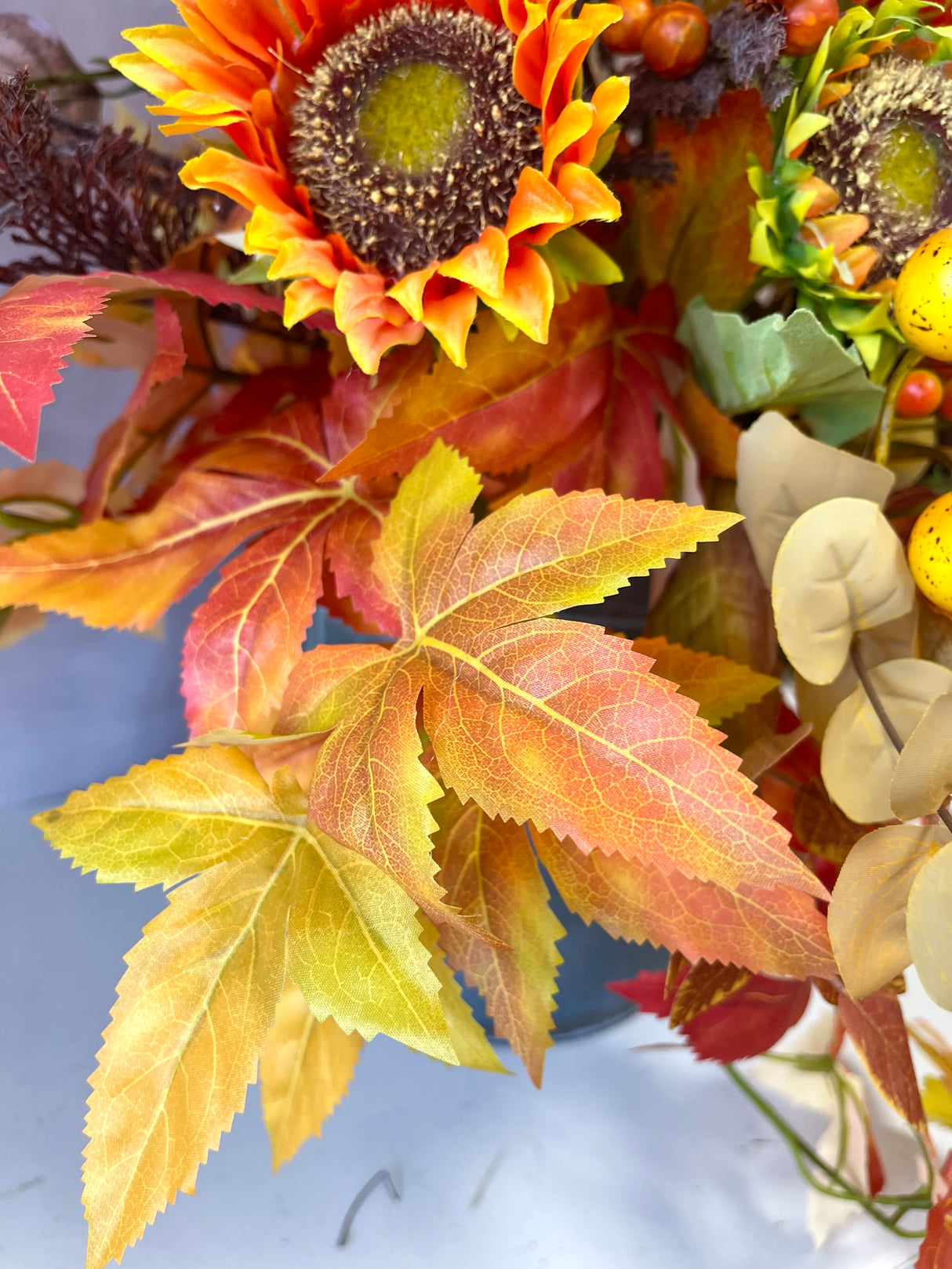 34" Sunny Fall Day Porch Pot