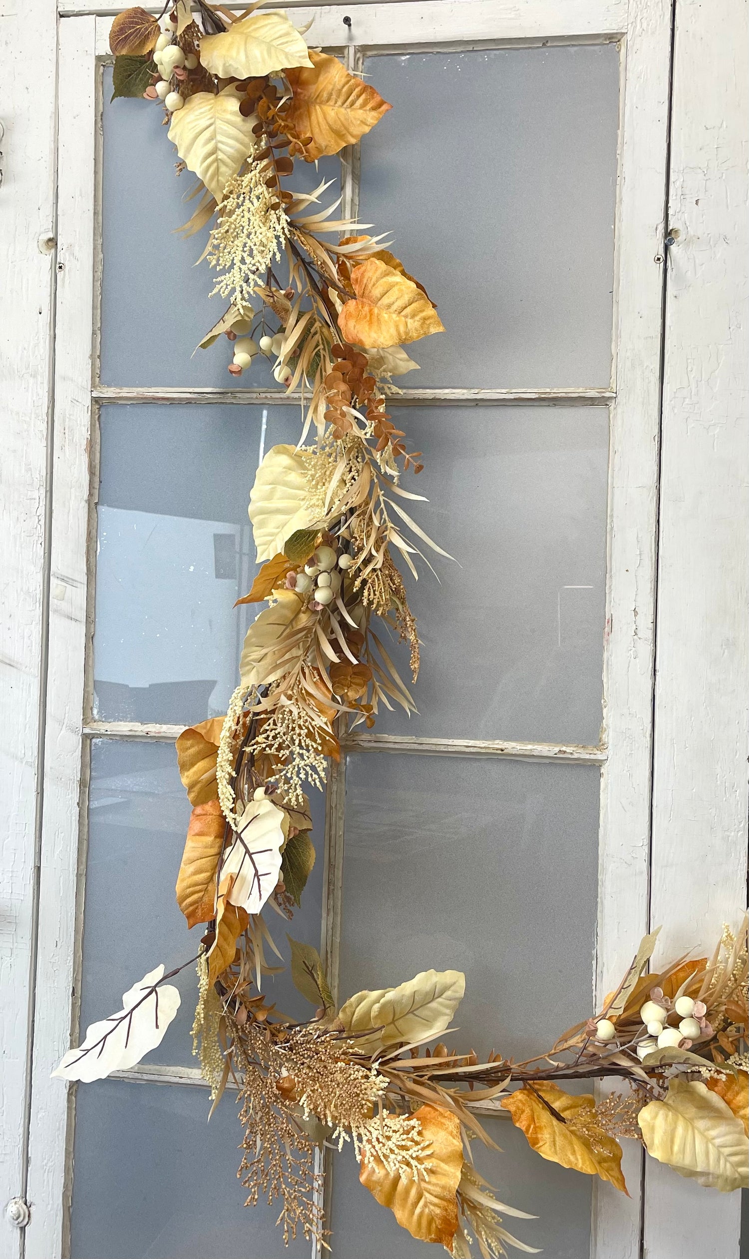 6' Mixed Rustling Leaves Garland