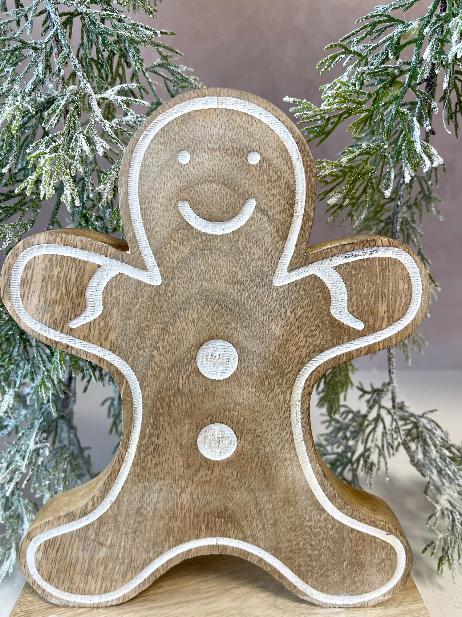 Mango Wood Gingrebread Man