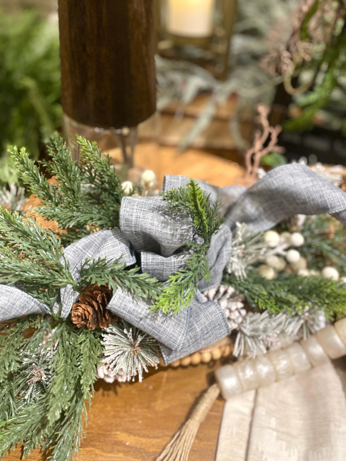 19" Wonder of Winter Swag