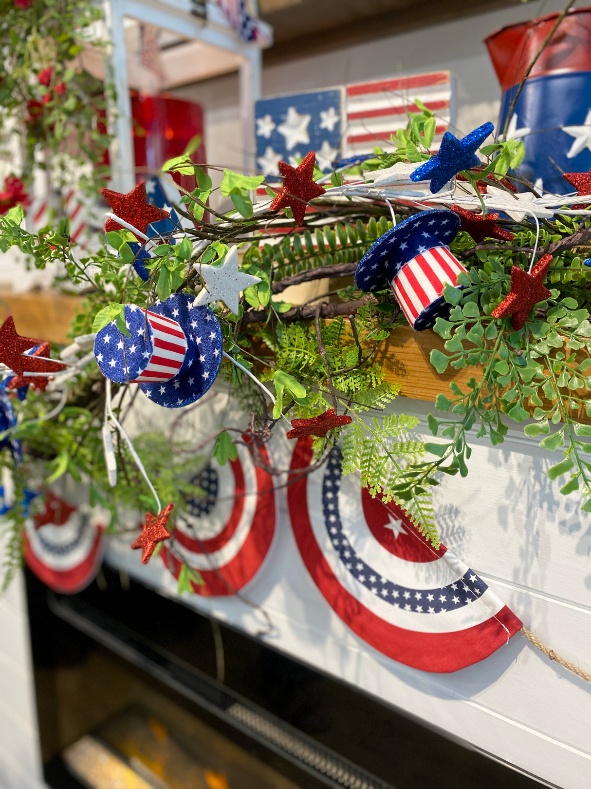 5' Forest Fern Garland