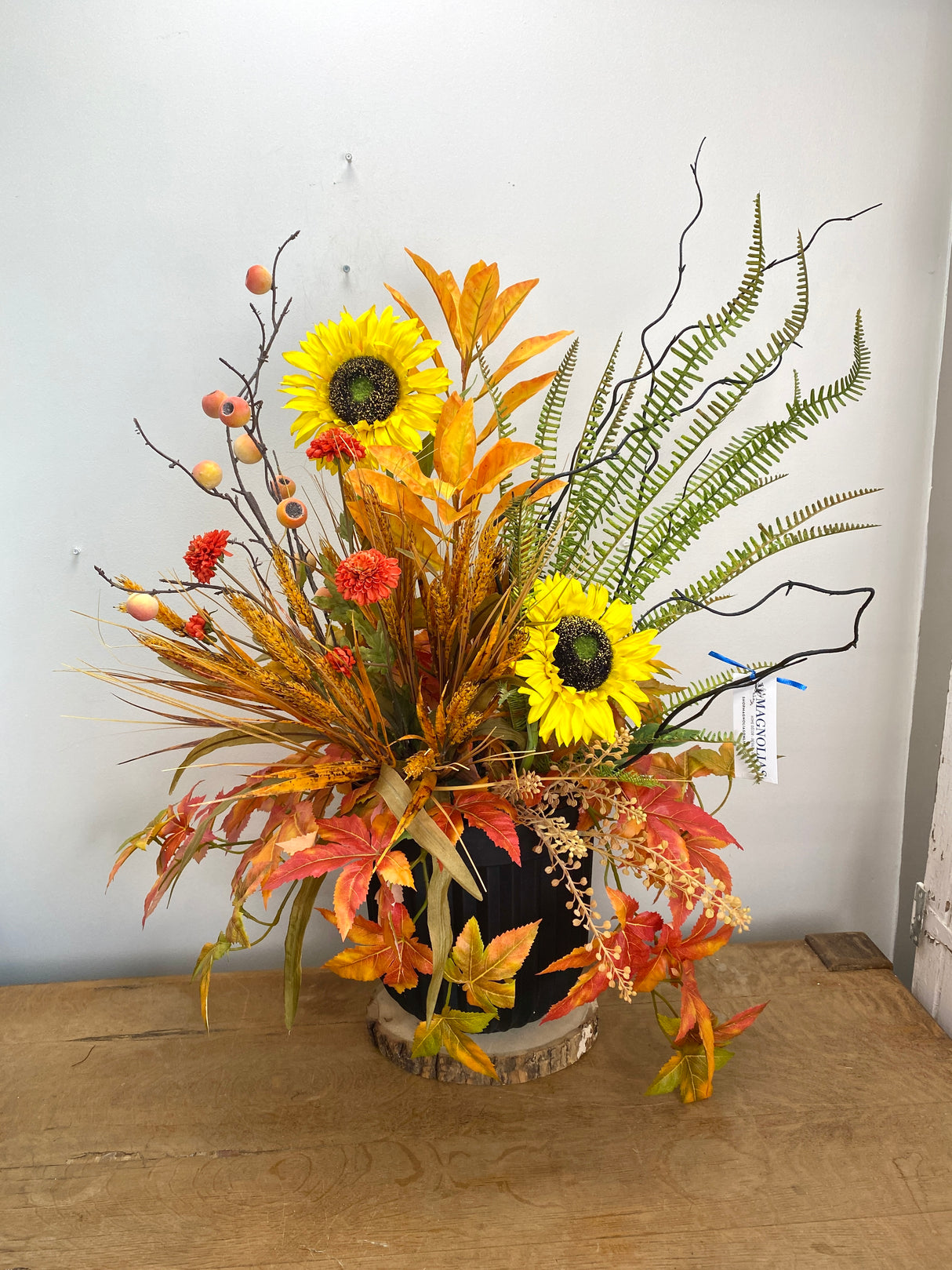 33" Autumn Wind Porch Pot