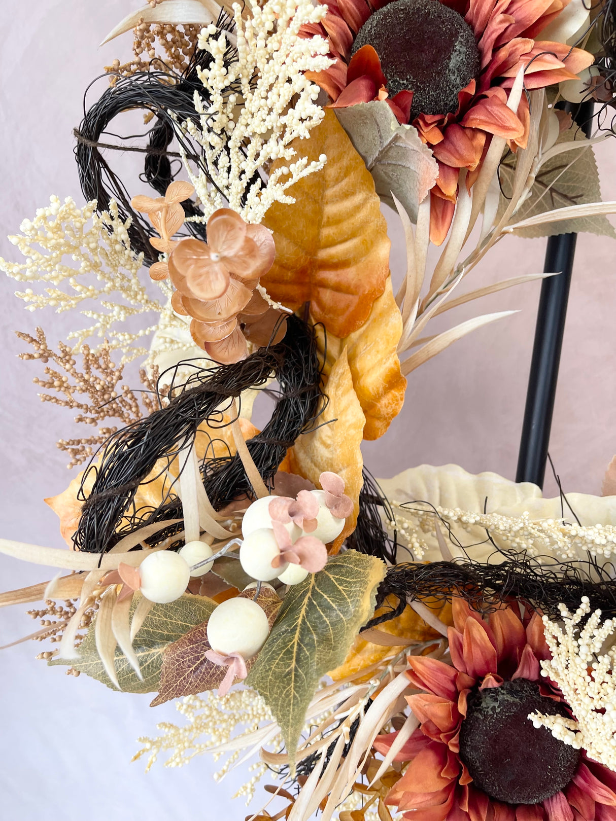 24" Autumn Sunrise Wreath