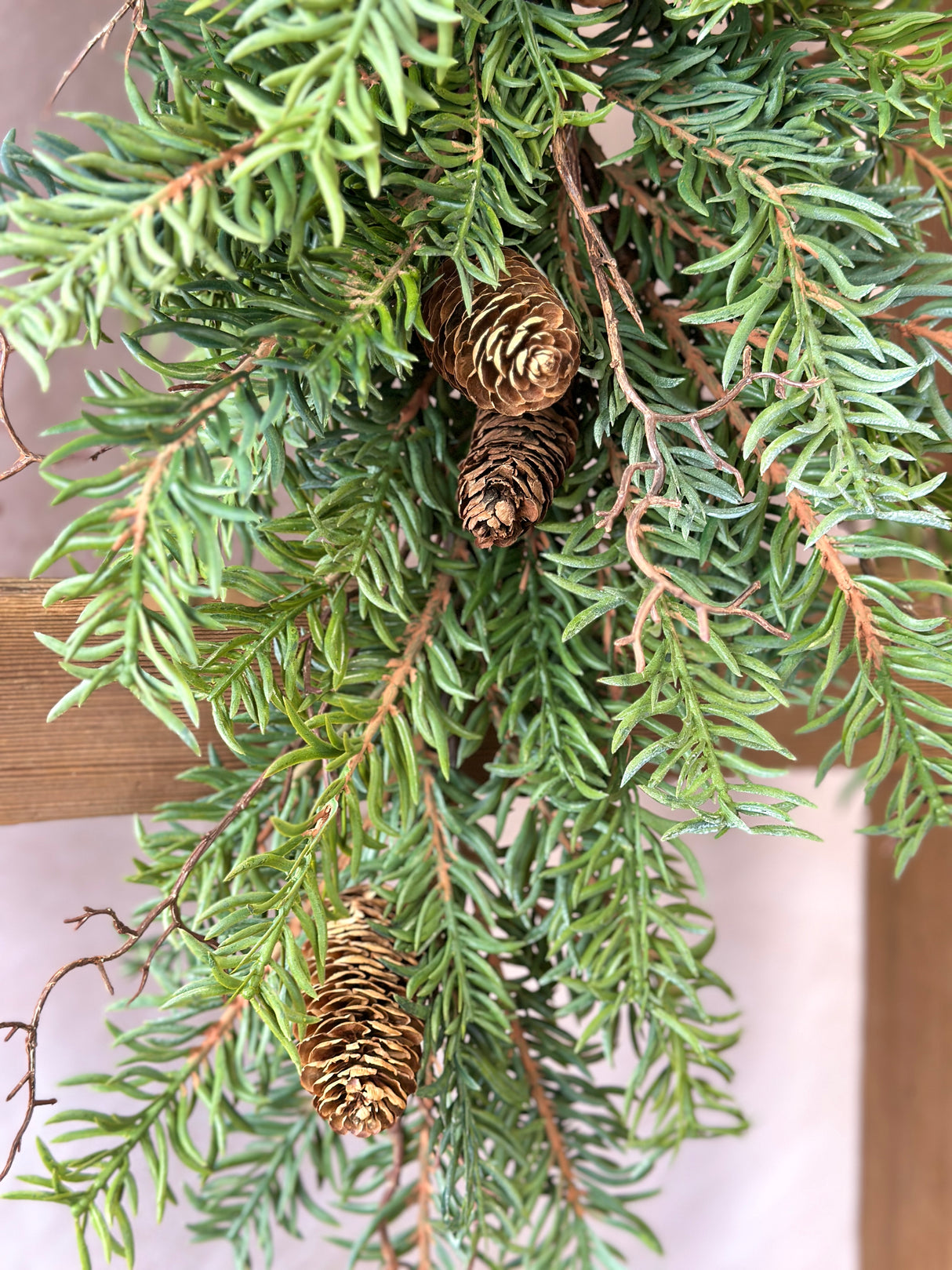 All Is Calm Pine Swag