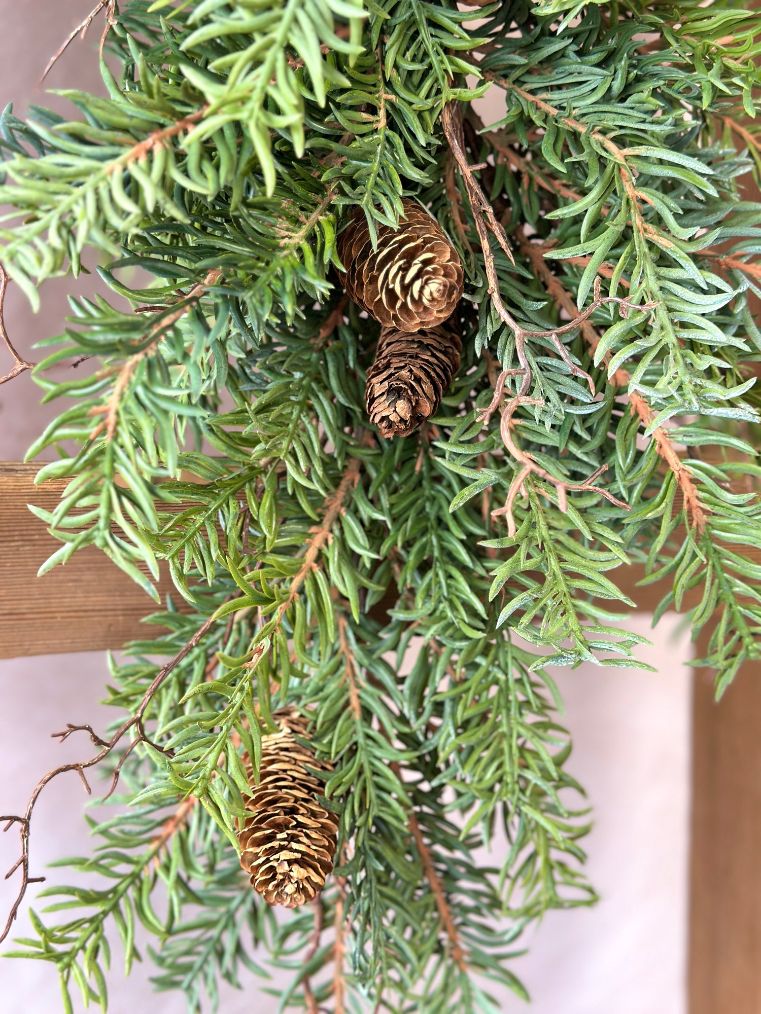 All Is Calm Pine Swag