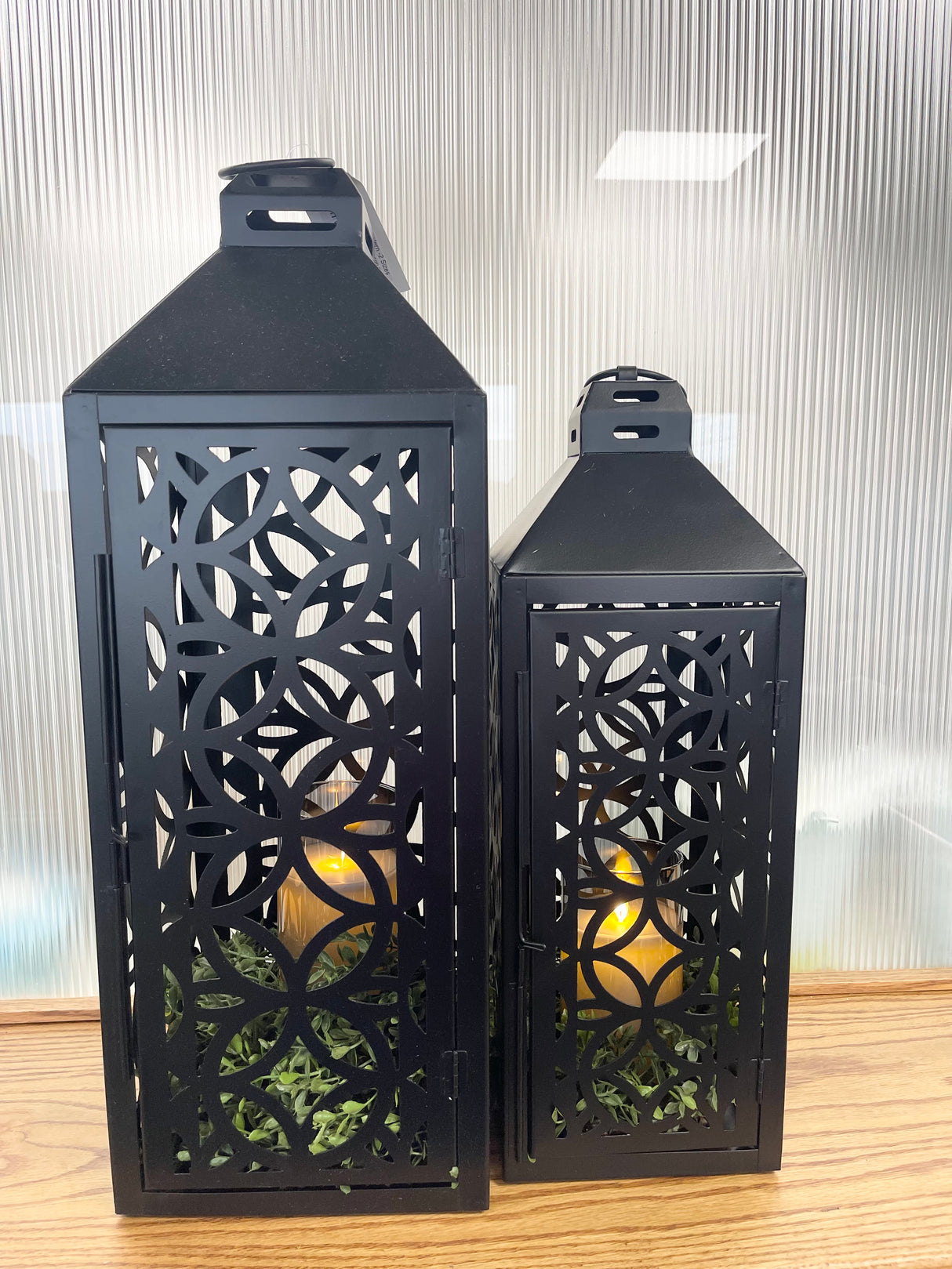Iron Glow Lantern -2 Sizes
