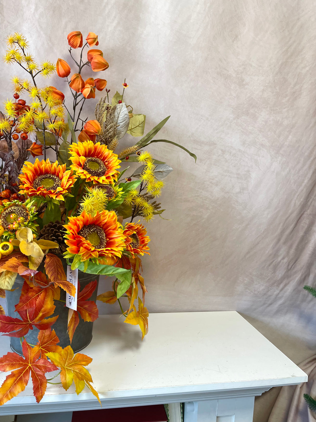 34" Sunny Fall Day Porch Pot