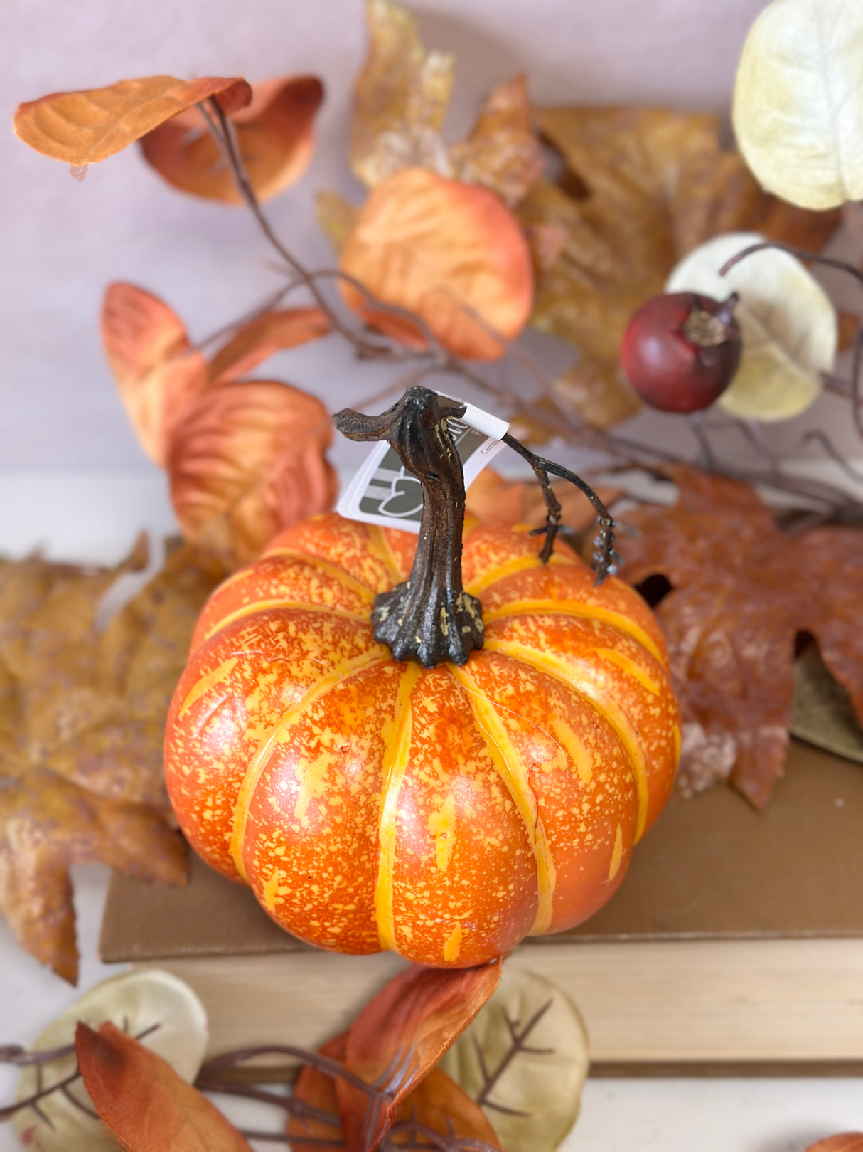 5" Autumn Vibes Pumpkin
