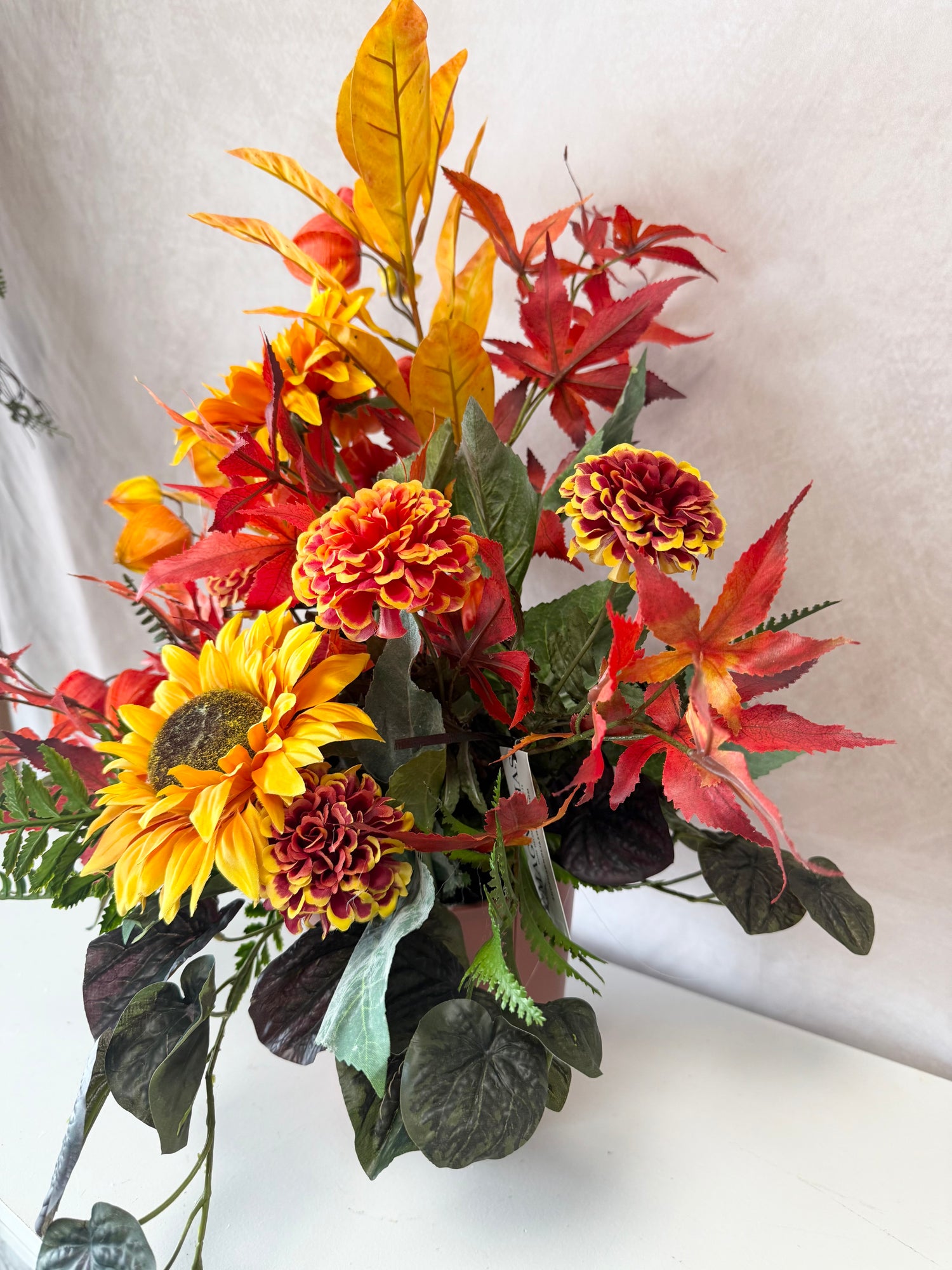 24" Autumn Glory Step Sitter