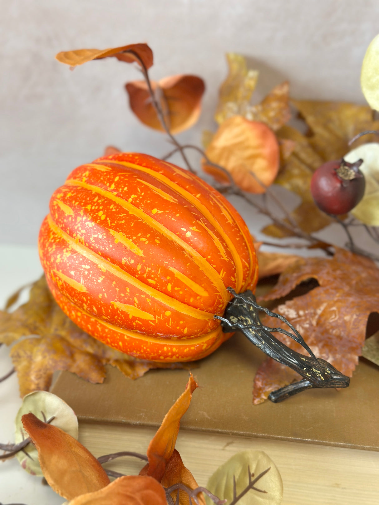 7" Autumn Vibes Pumpkin