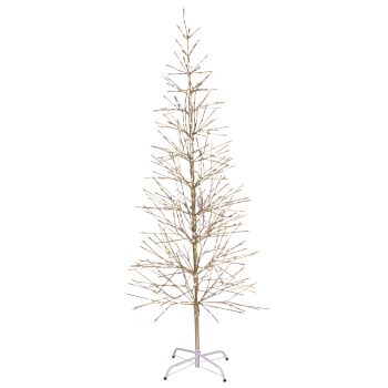 6.5' Champagne Birch Lighted Tree