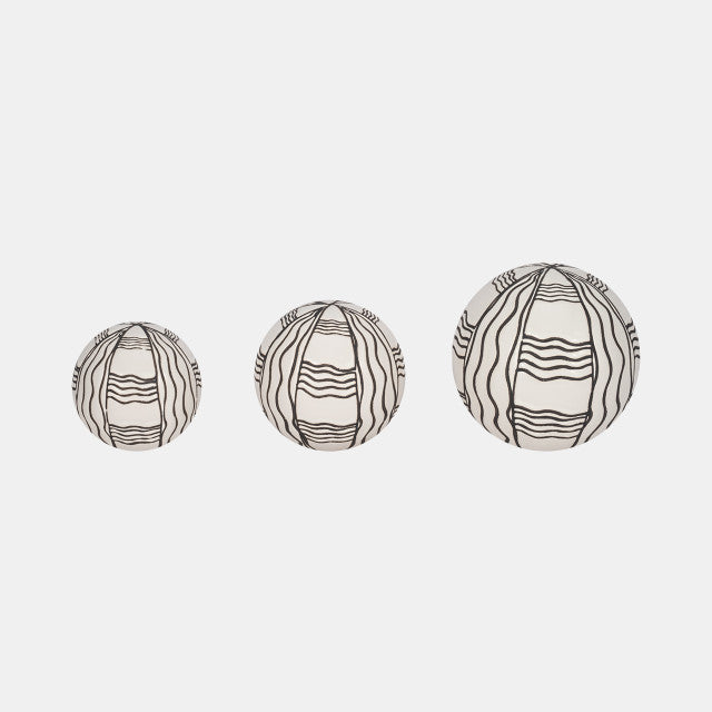 Curvy Lines Orb -3 Sizes