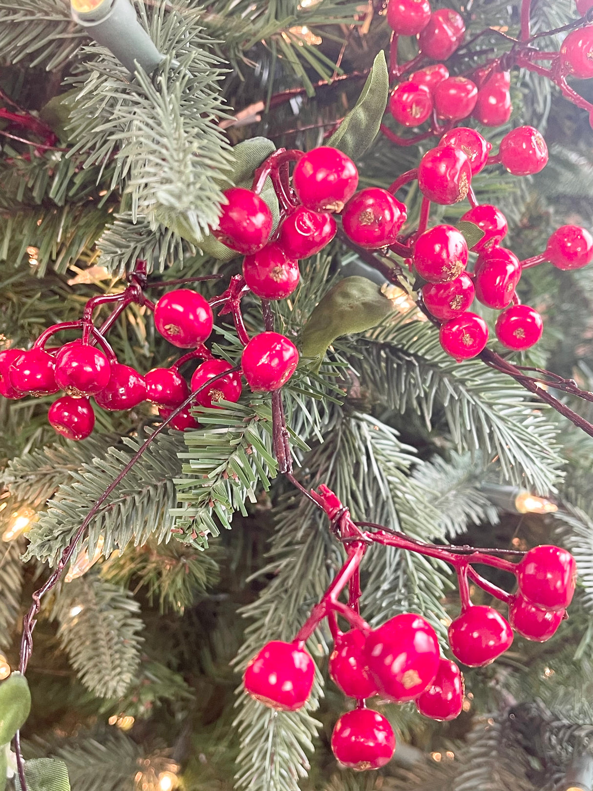 Red Hawthorn Berry Spray