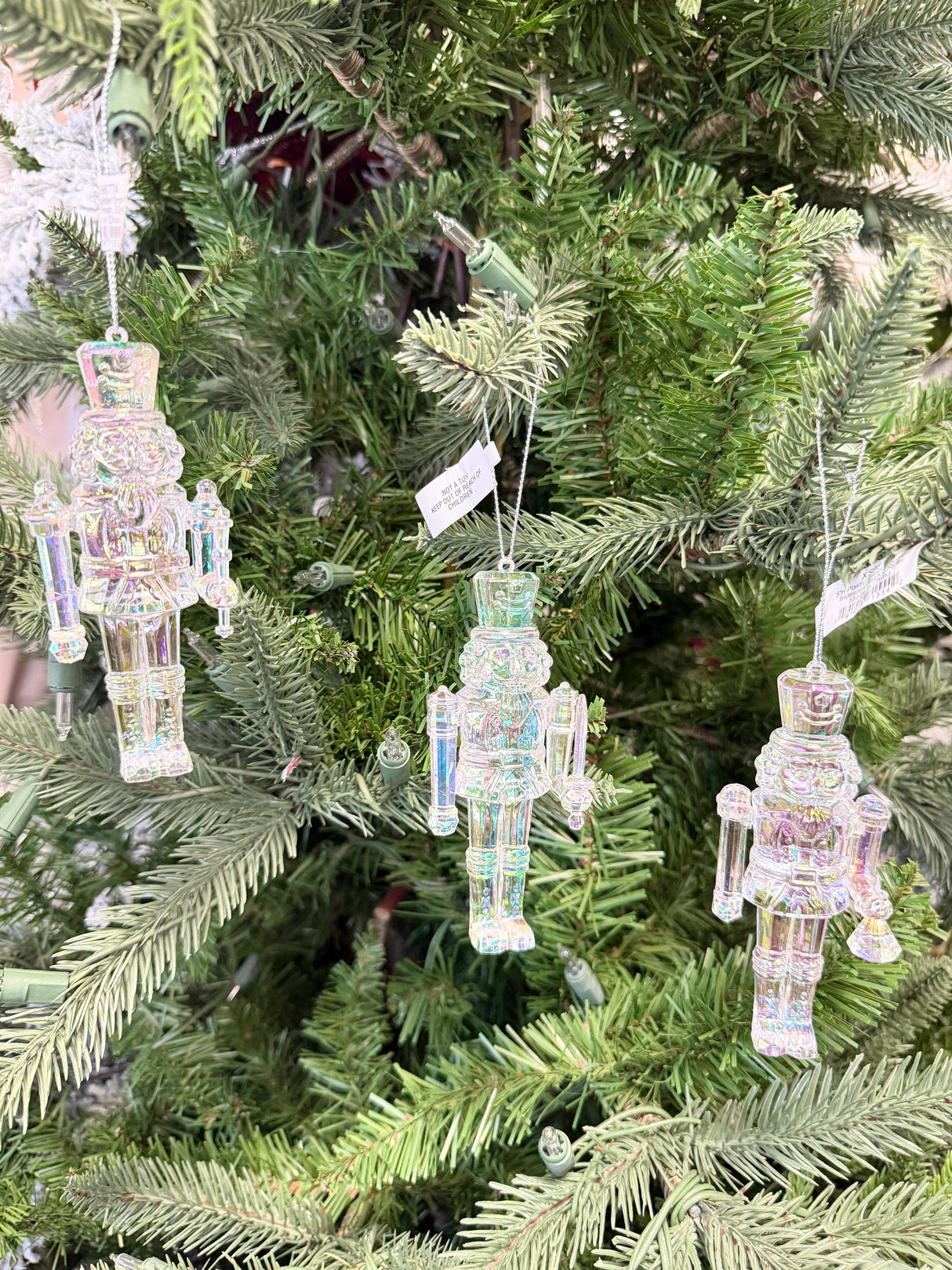 5" Iridescent Nutcracker Ornament