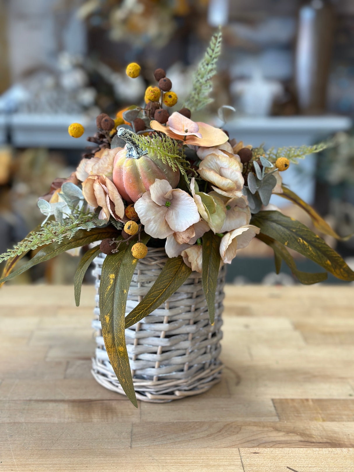 10" Pumpkin Patch Centerpiece