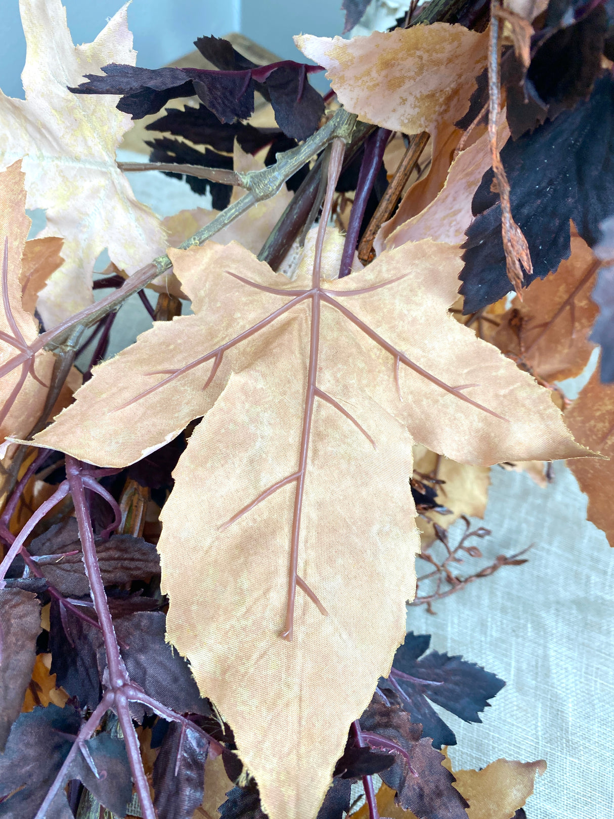 68" Autumn Darkness Garland
