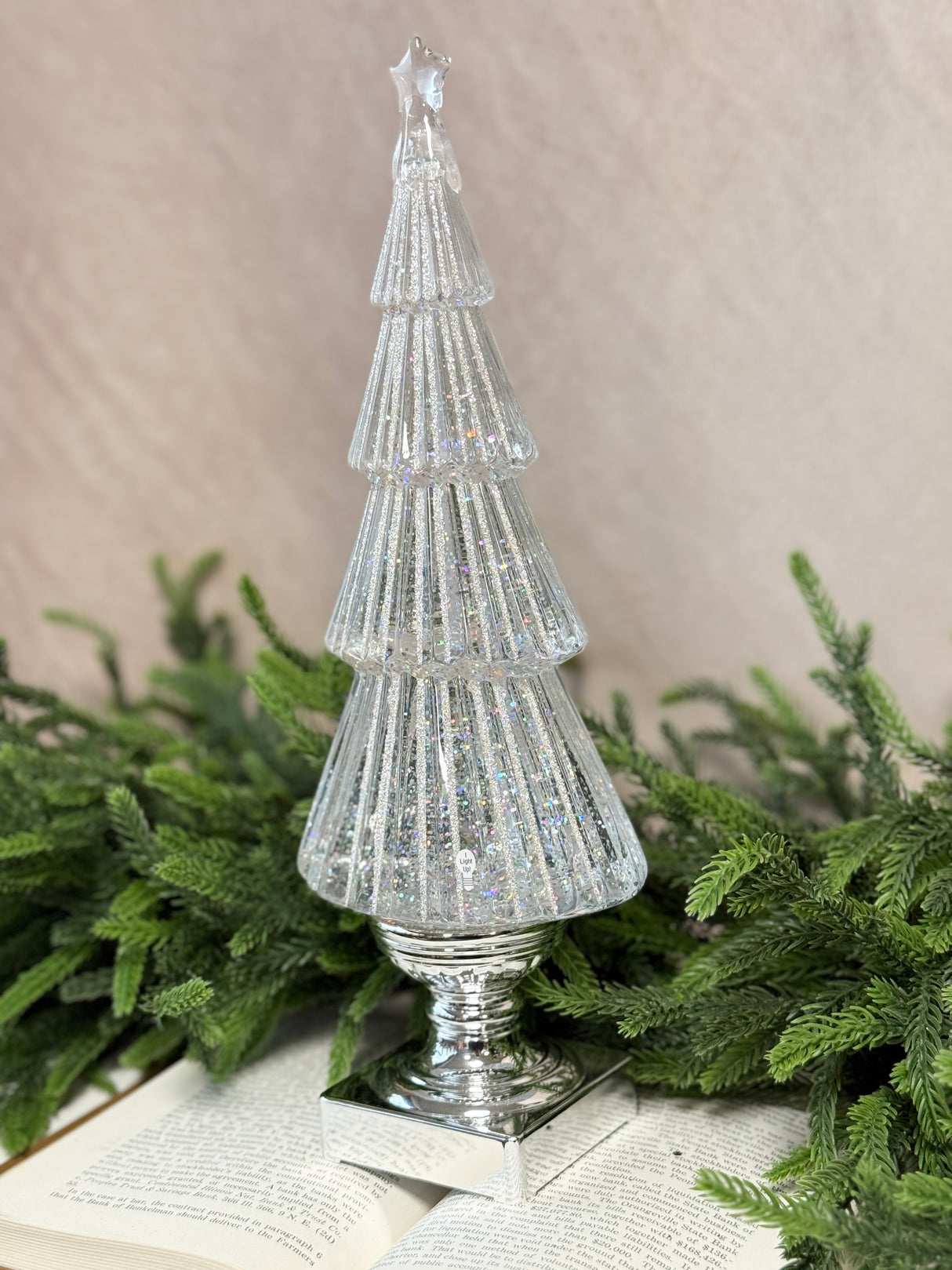 Special Buy Shimmer Tree LED Water Globe