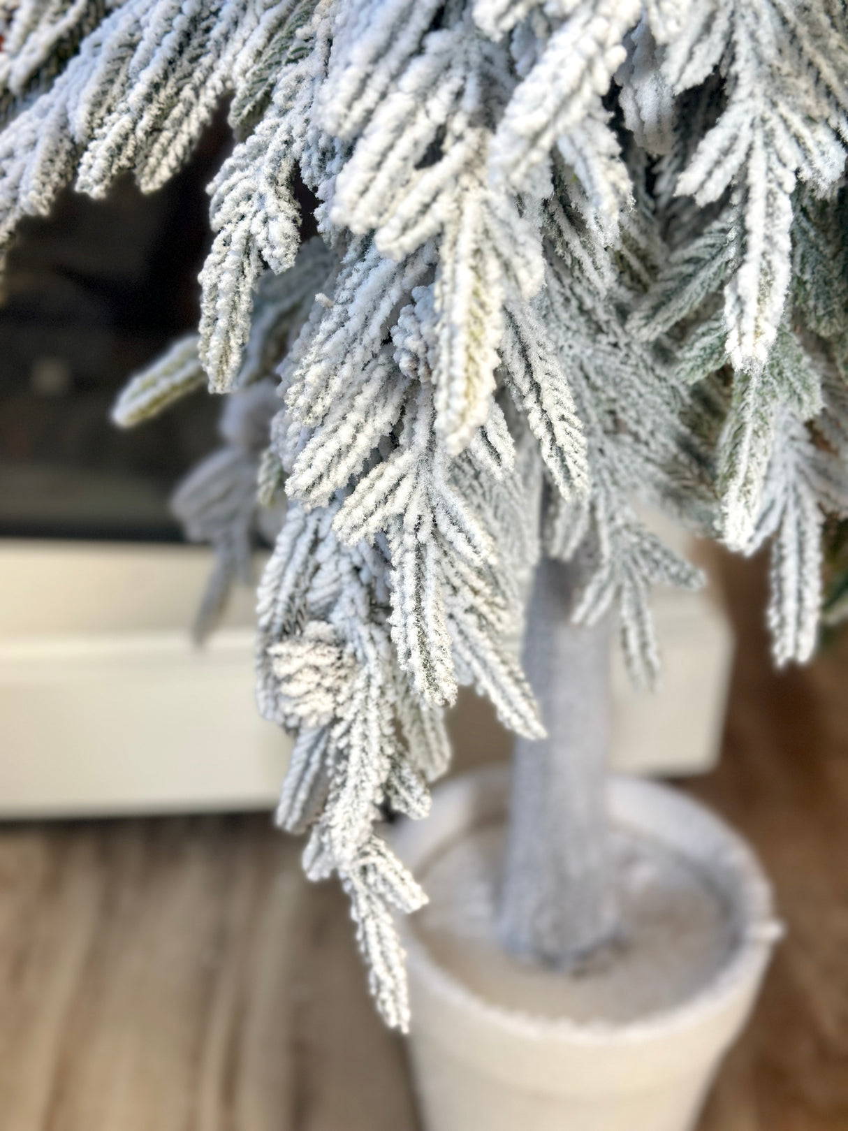 48" Catching Snowflakes Pine Tree