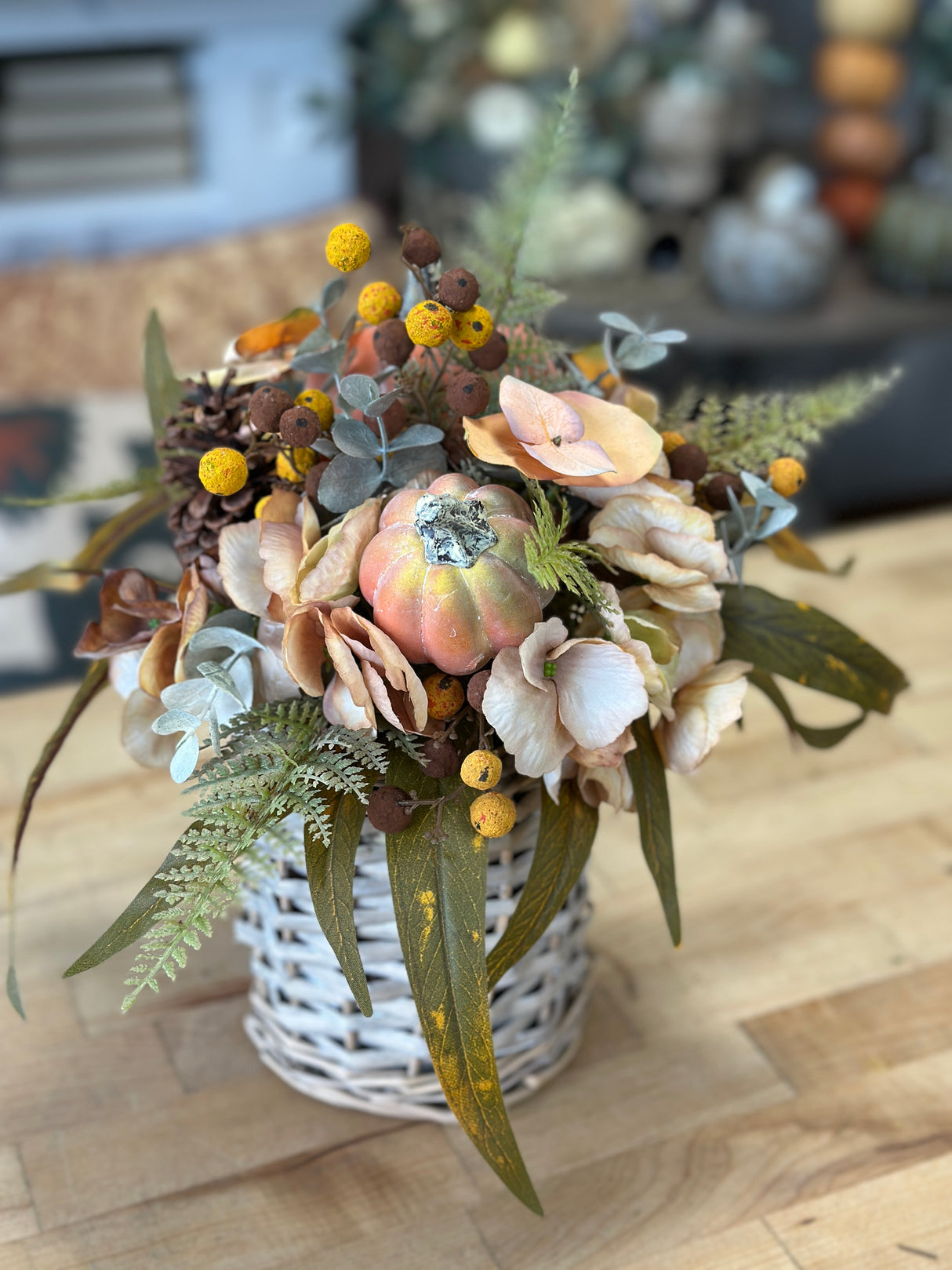 10" Pumpkin Patch Centerpiece