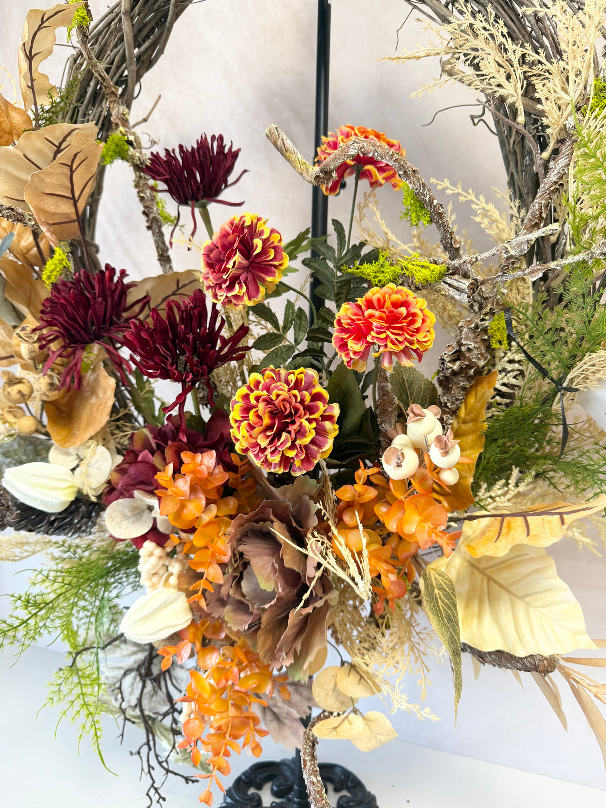 33" Crisp & Cool Wreath