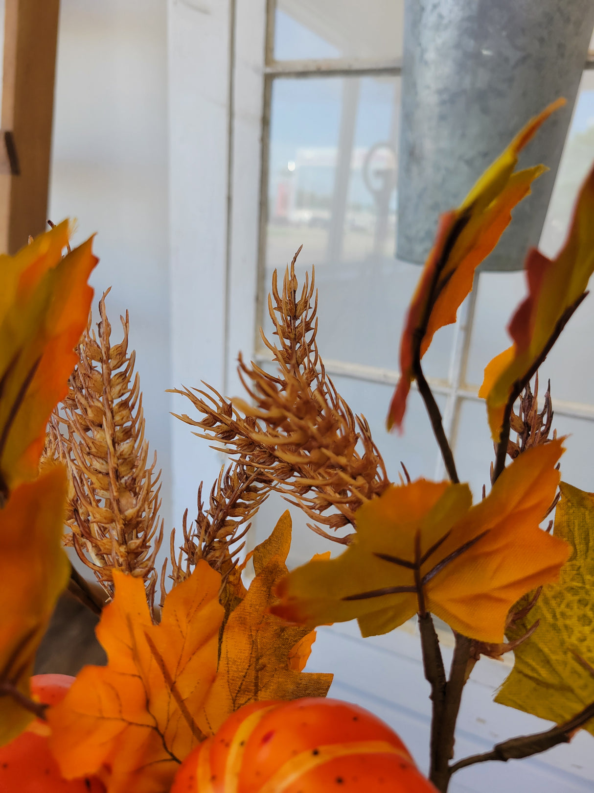 Pumpkin Sunflower Maple Pick