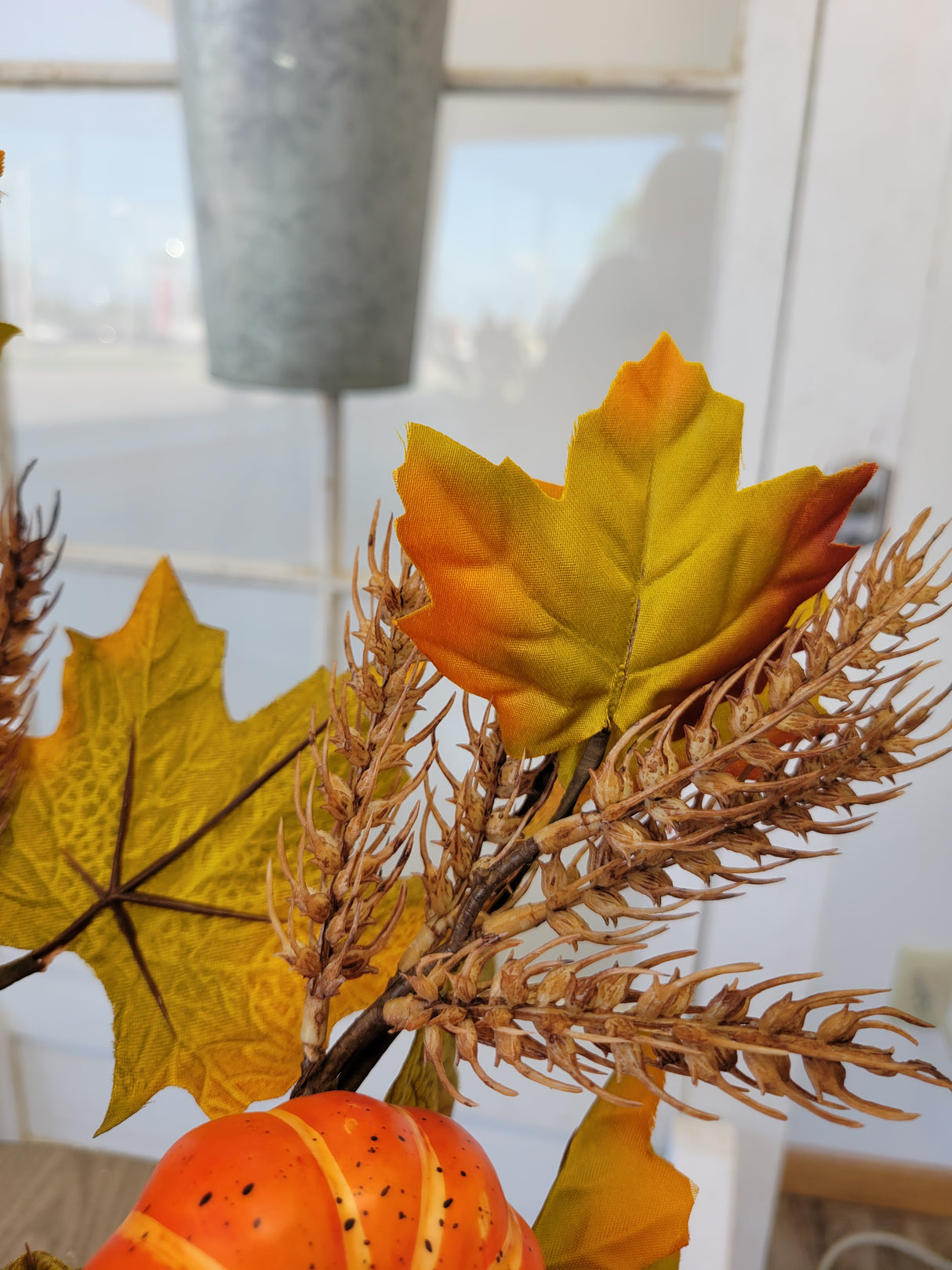 Pumpkin Sunflower Maple Pick