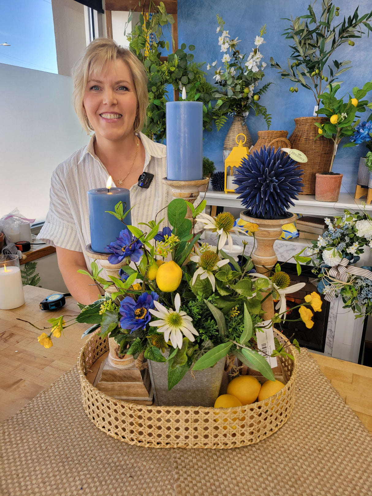 Cane Tray Set - 2 Sizes