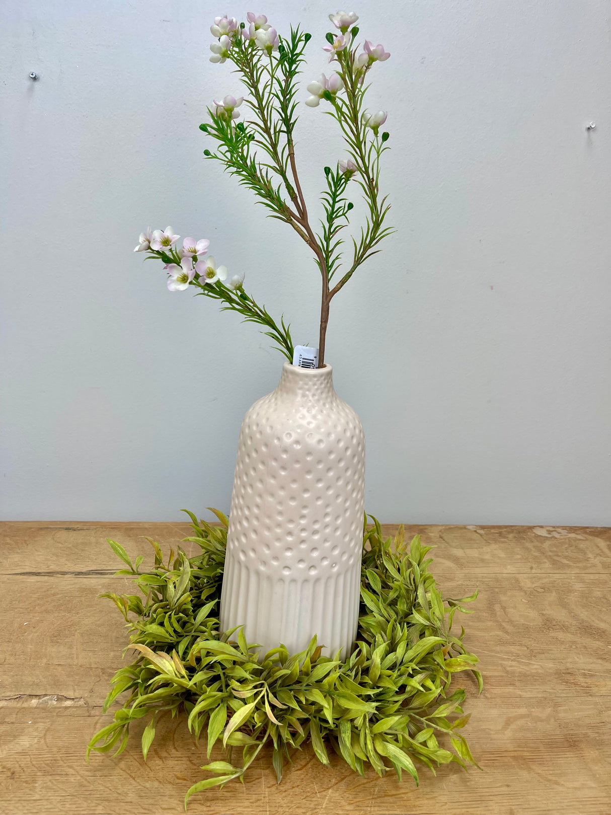 12" Smilax Candle Ring