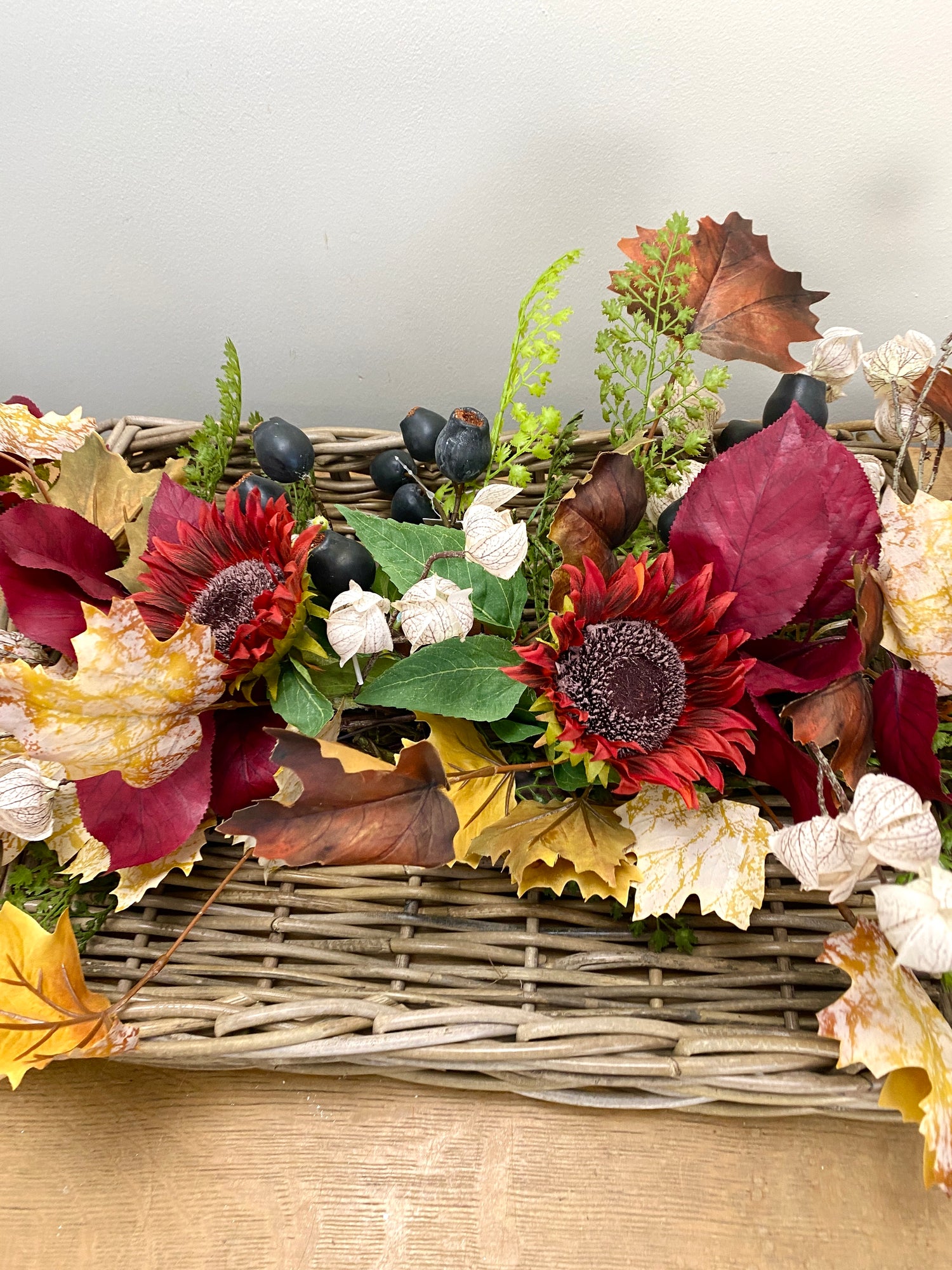 35" Autumn Delight Swag