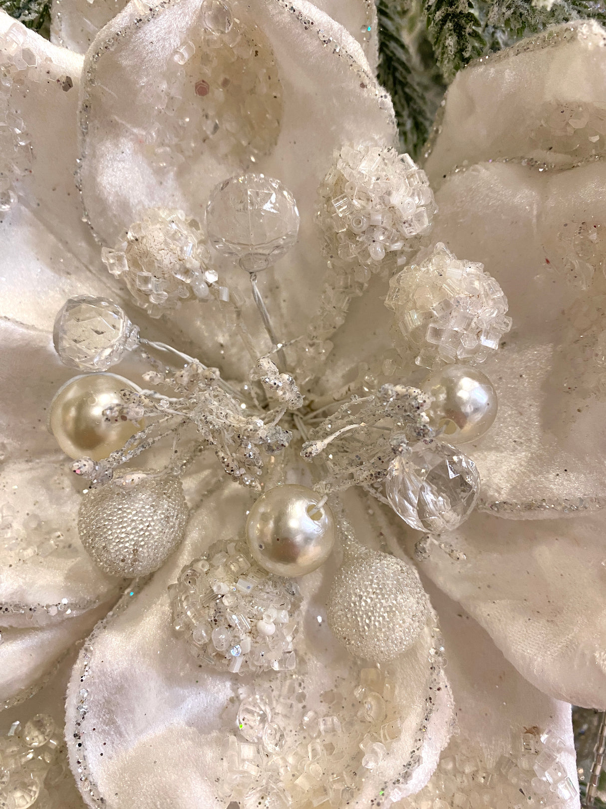 Twinkling Lights Magnolia Stem