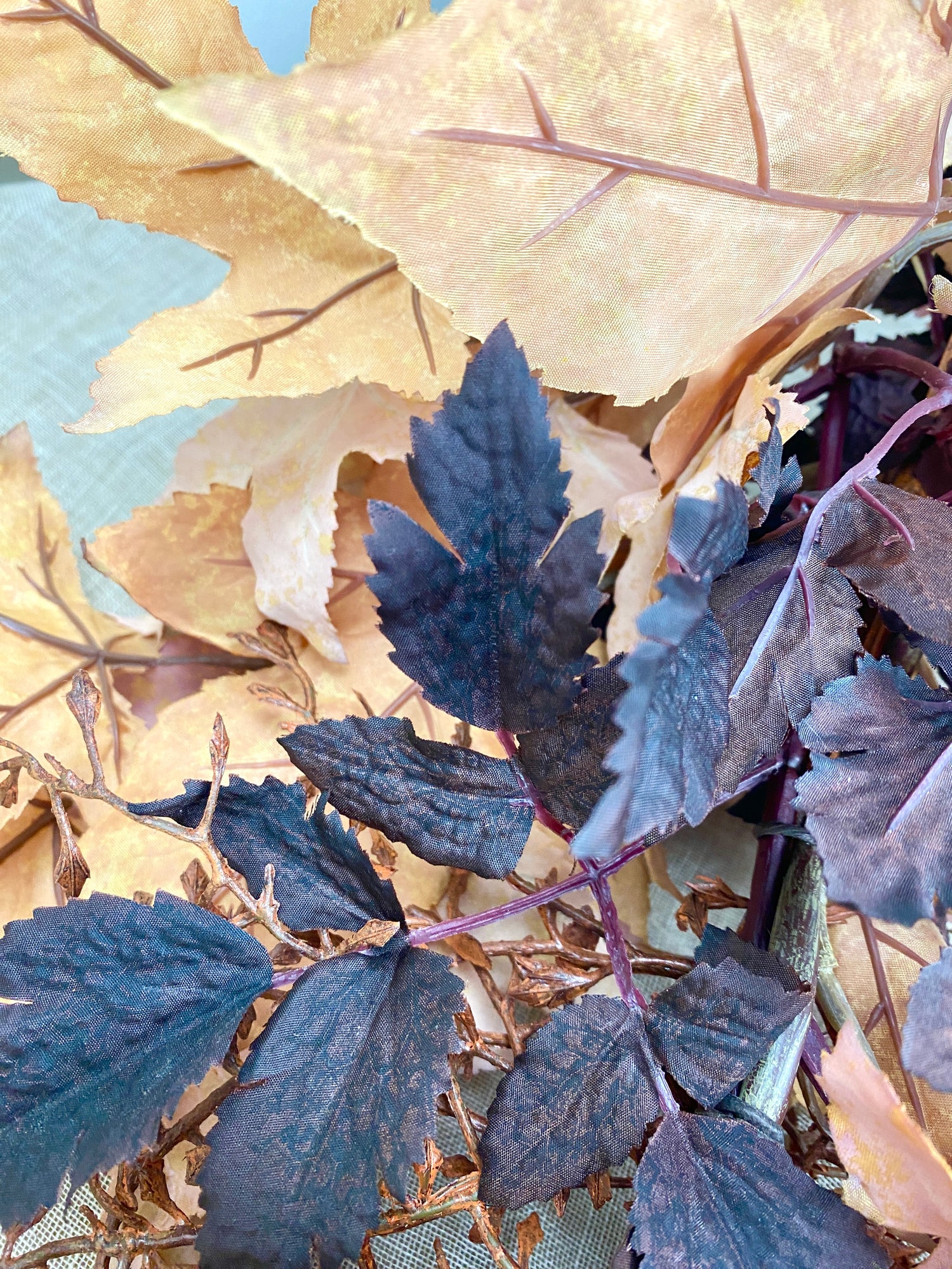 68" Autumn Darkness Garland