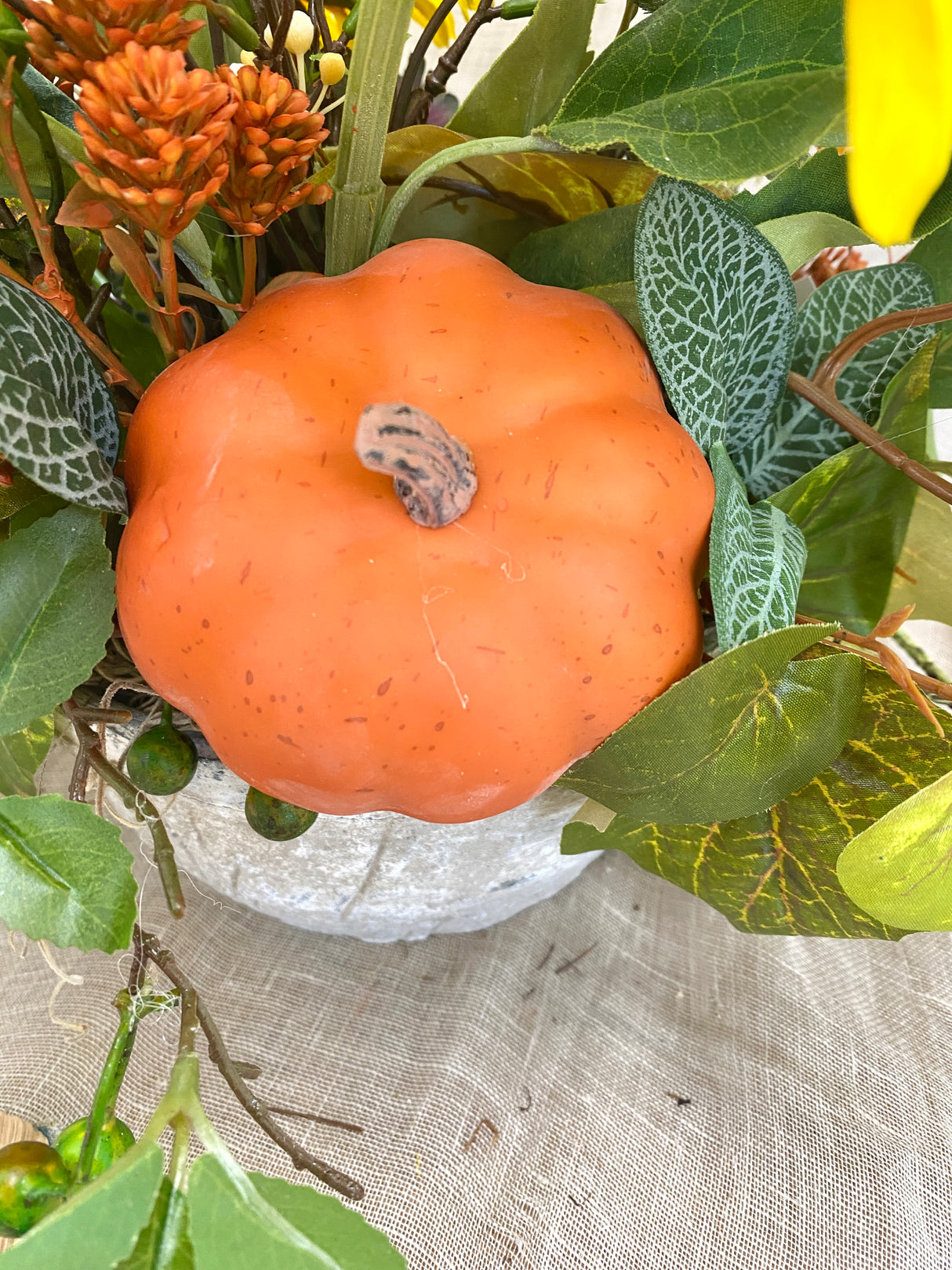 16" Fall Sunset Centerpiece