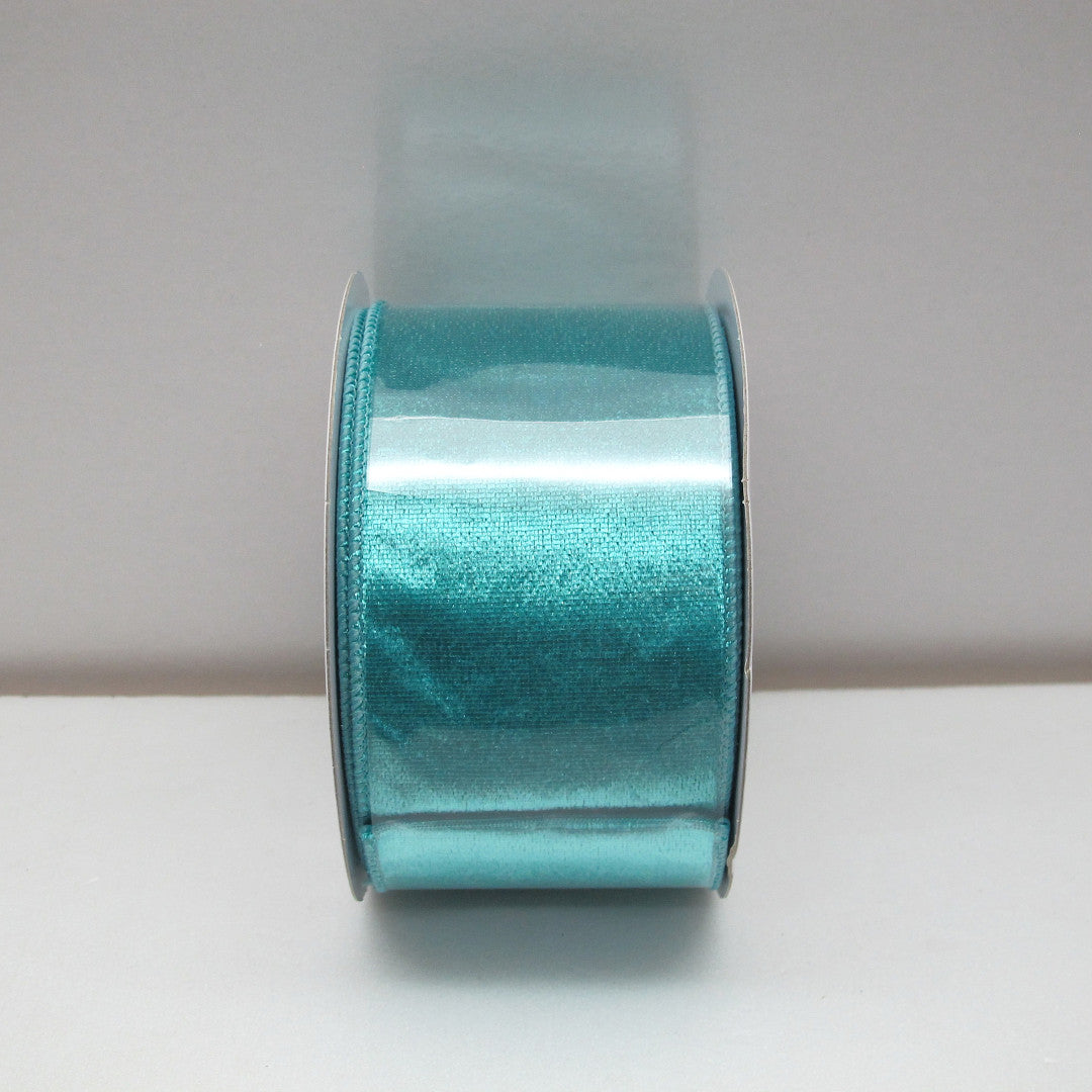 Aqua Velvet Ribbon Bolt