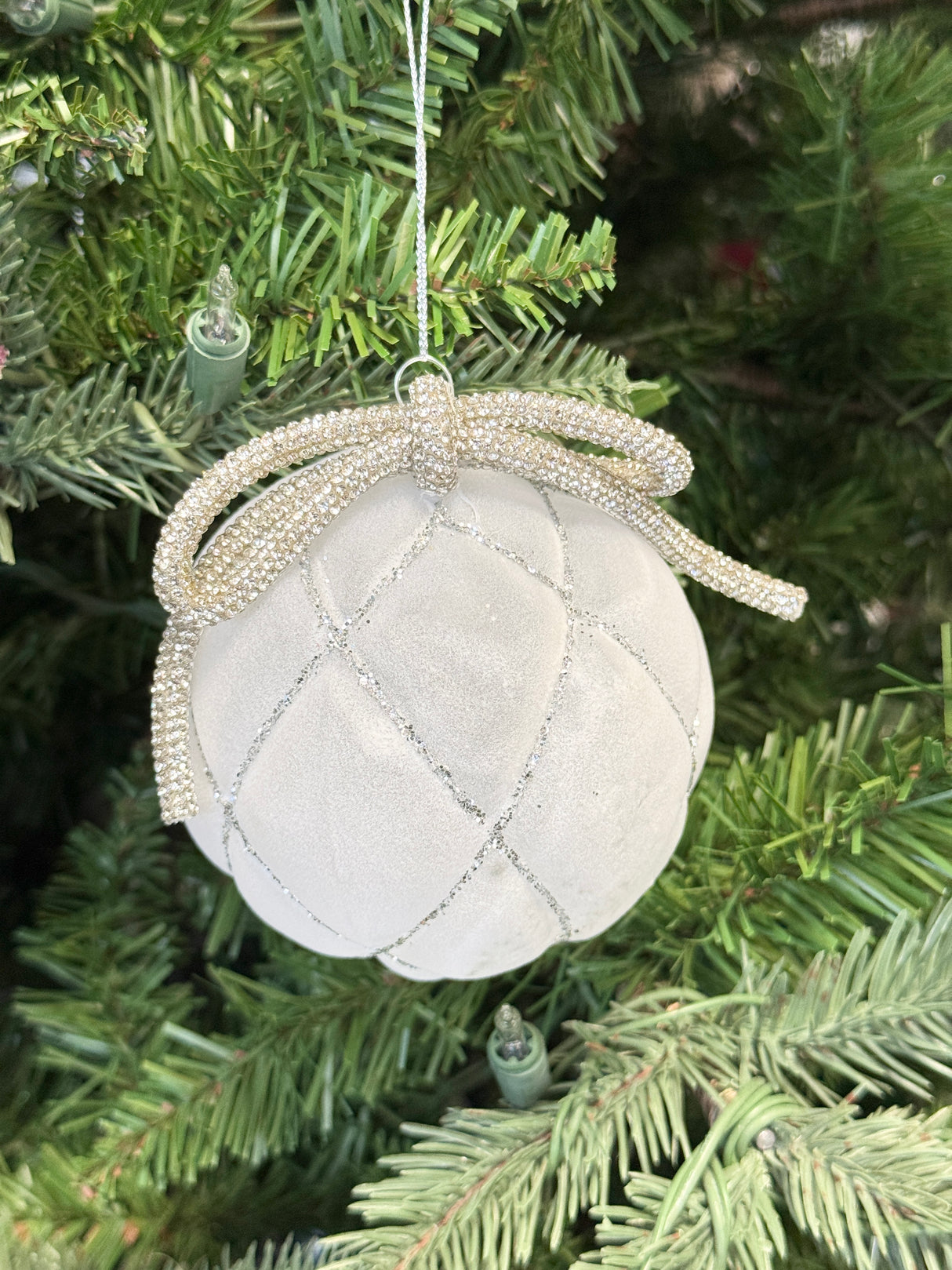 Snow Sweet Glass Ornament