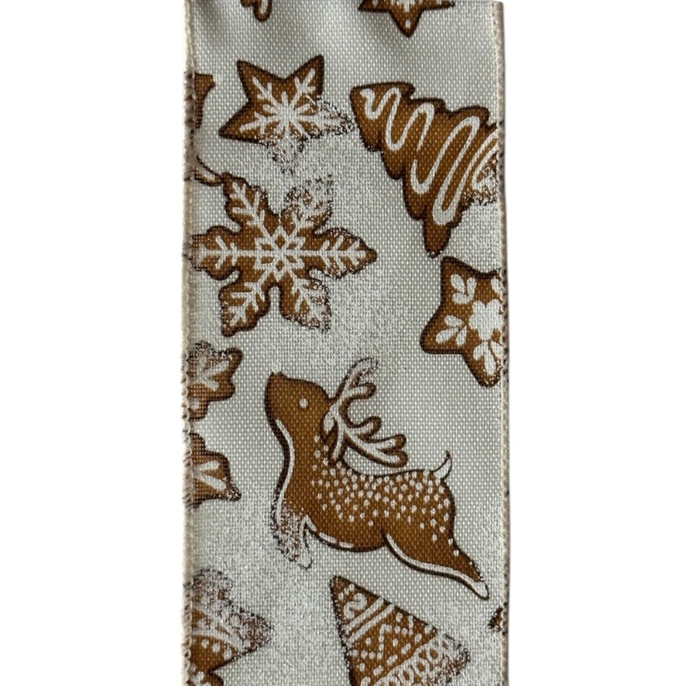 2.5" Gingebread Ribbon Bolt