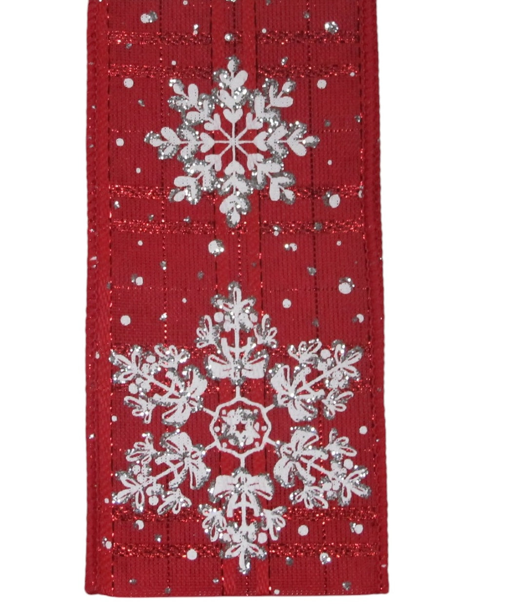 2.5" Kolbie Snowflake Ribbon Bolt