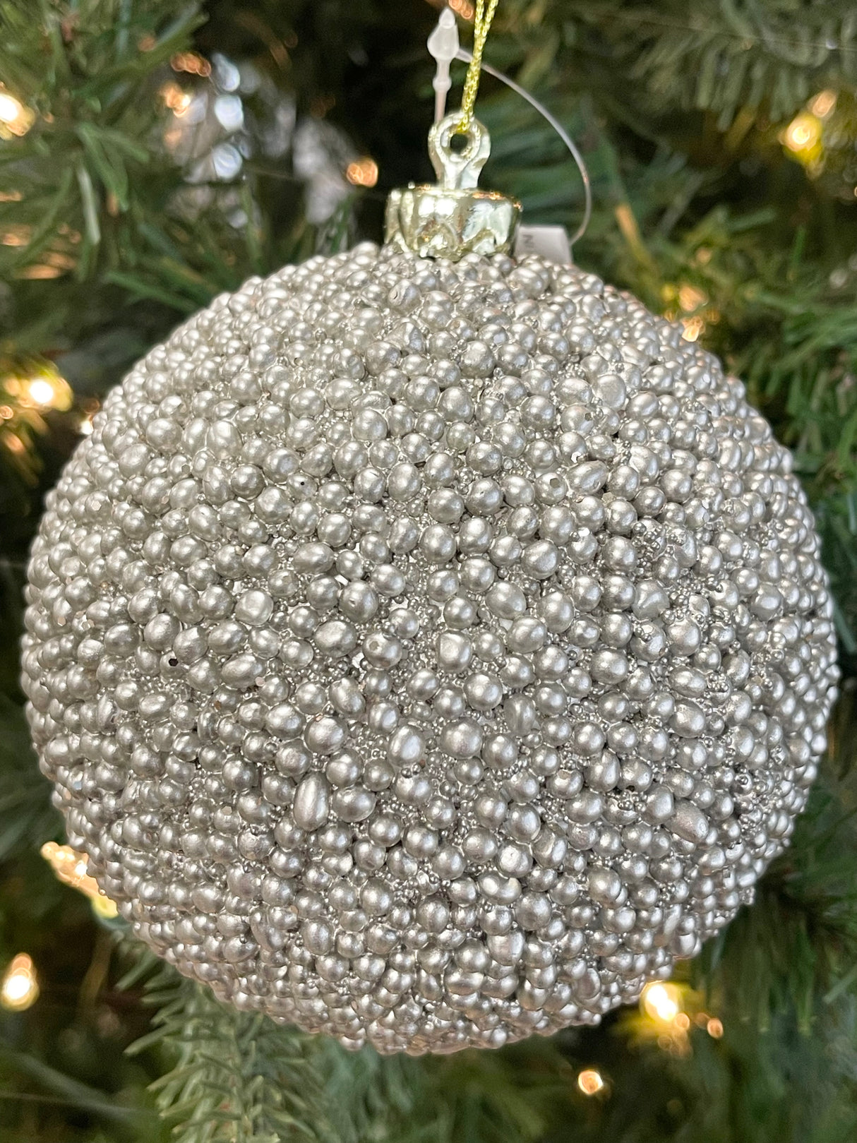 Metallic Mini Bead Ornament