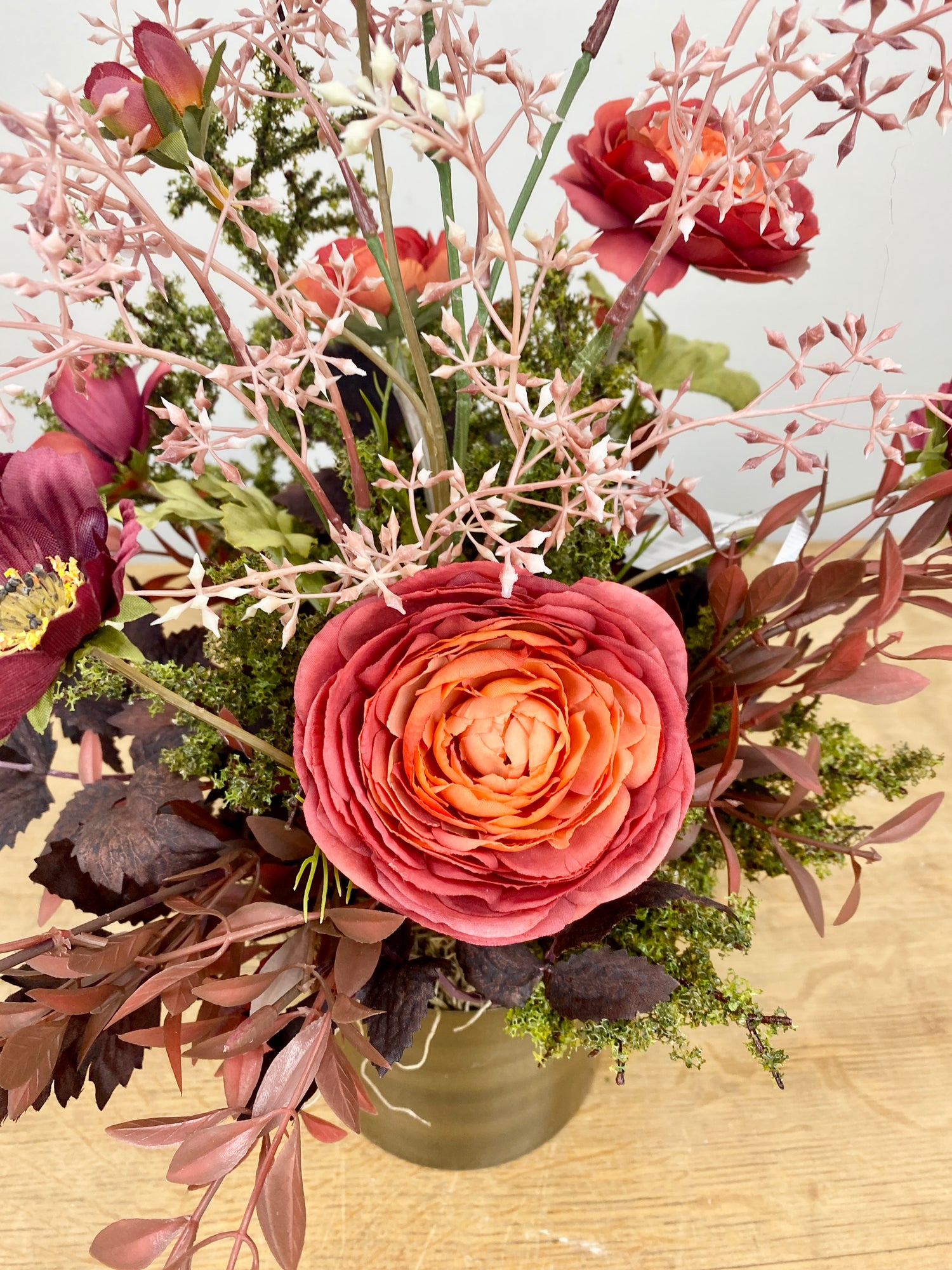 18" Flower of Fall Centerpiece