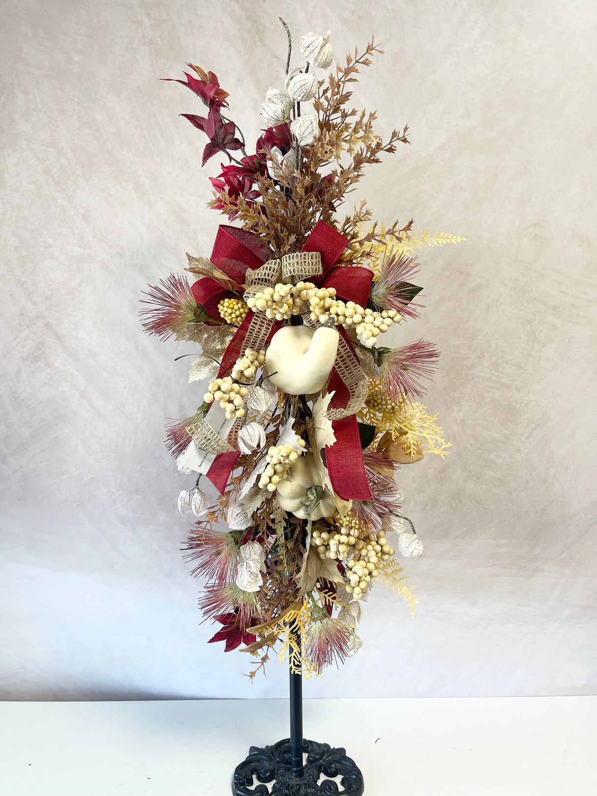 28" Warm Fall Wishes Swag