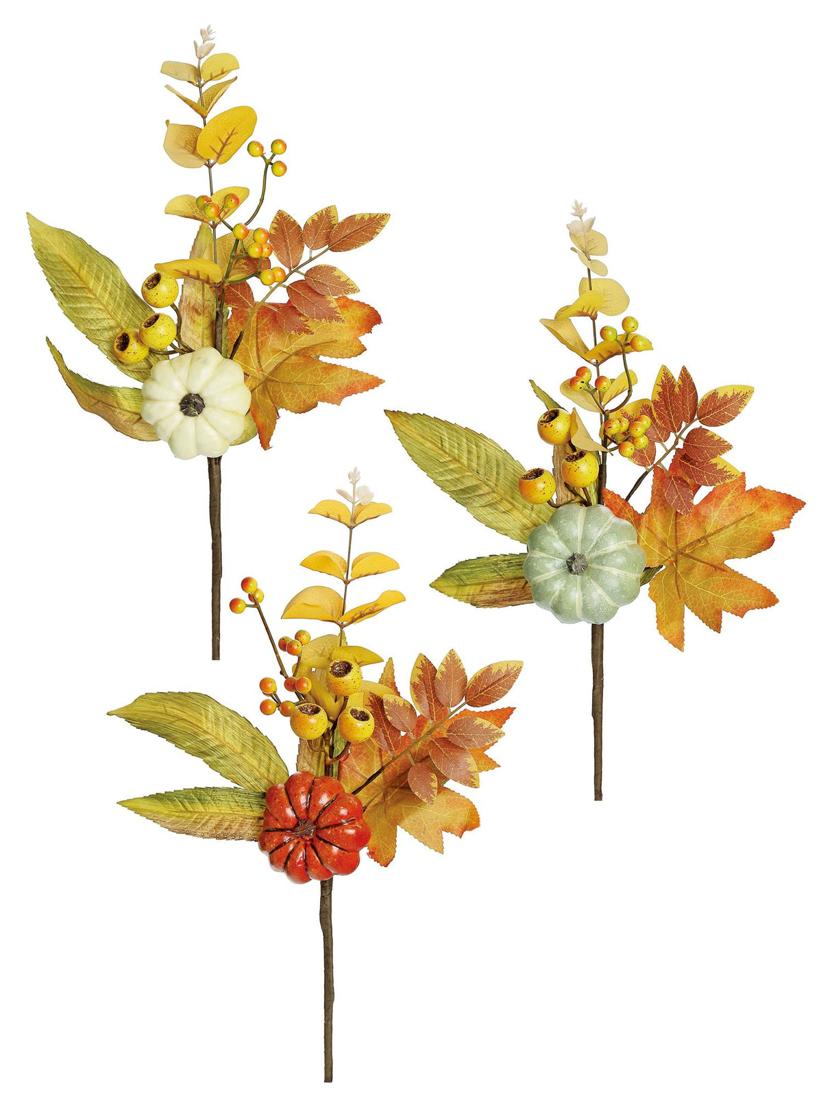 Pumpkin Crater Berry Maple Pick- 3 Colors