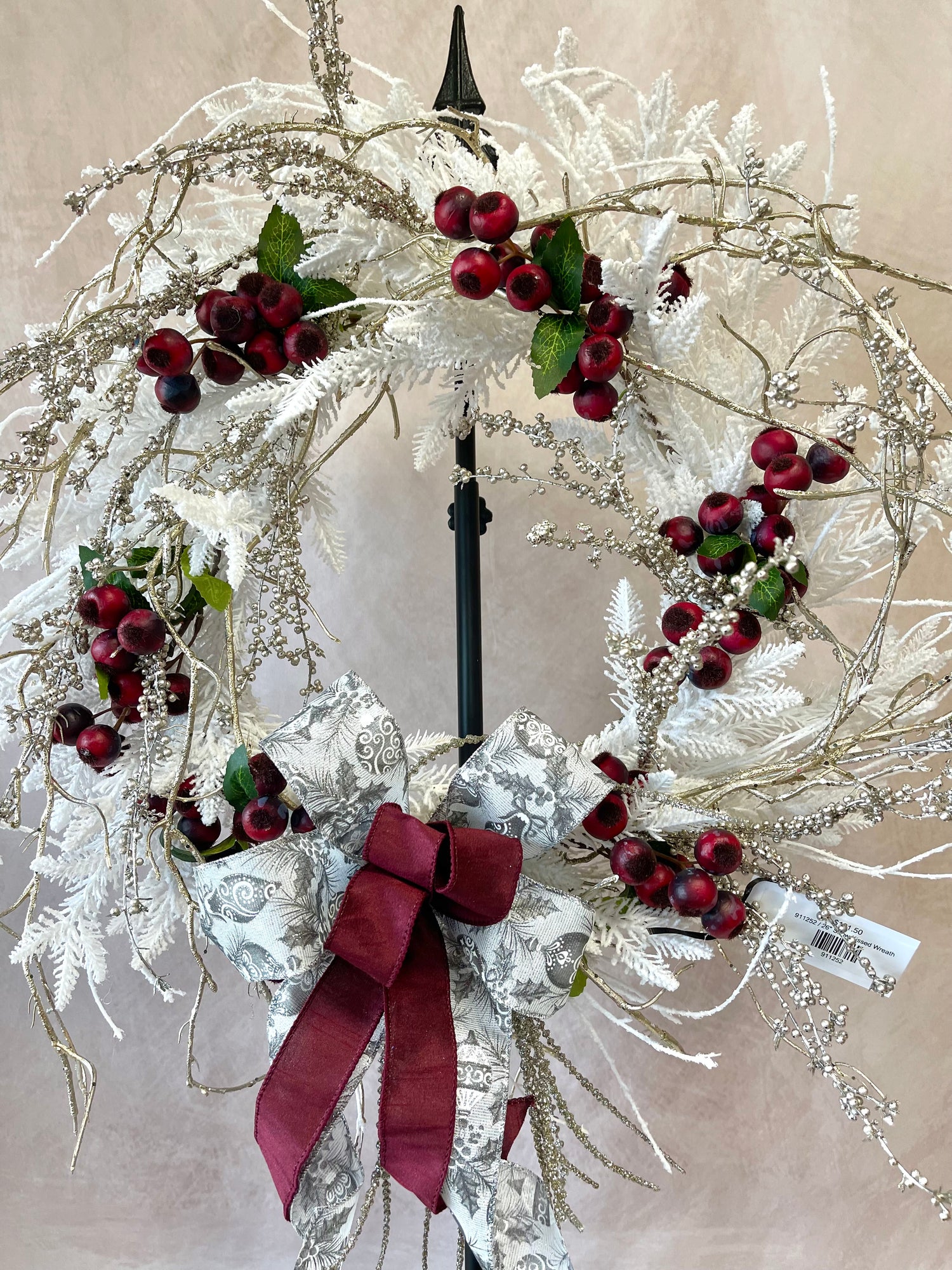 26" Snow Kissed Wreath