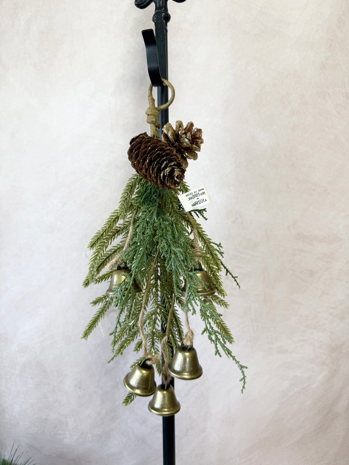 Crescendo Bell Greens Mini Teardrop