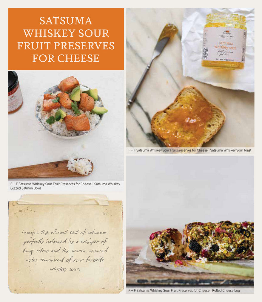 10 oz. Satsuma Whiskey Sour Fruit Preserves for Cheese