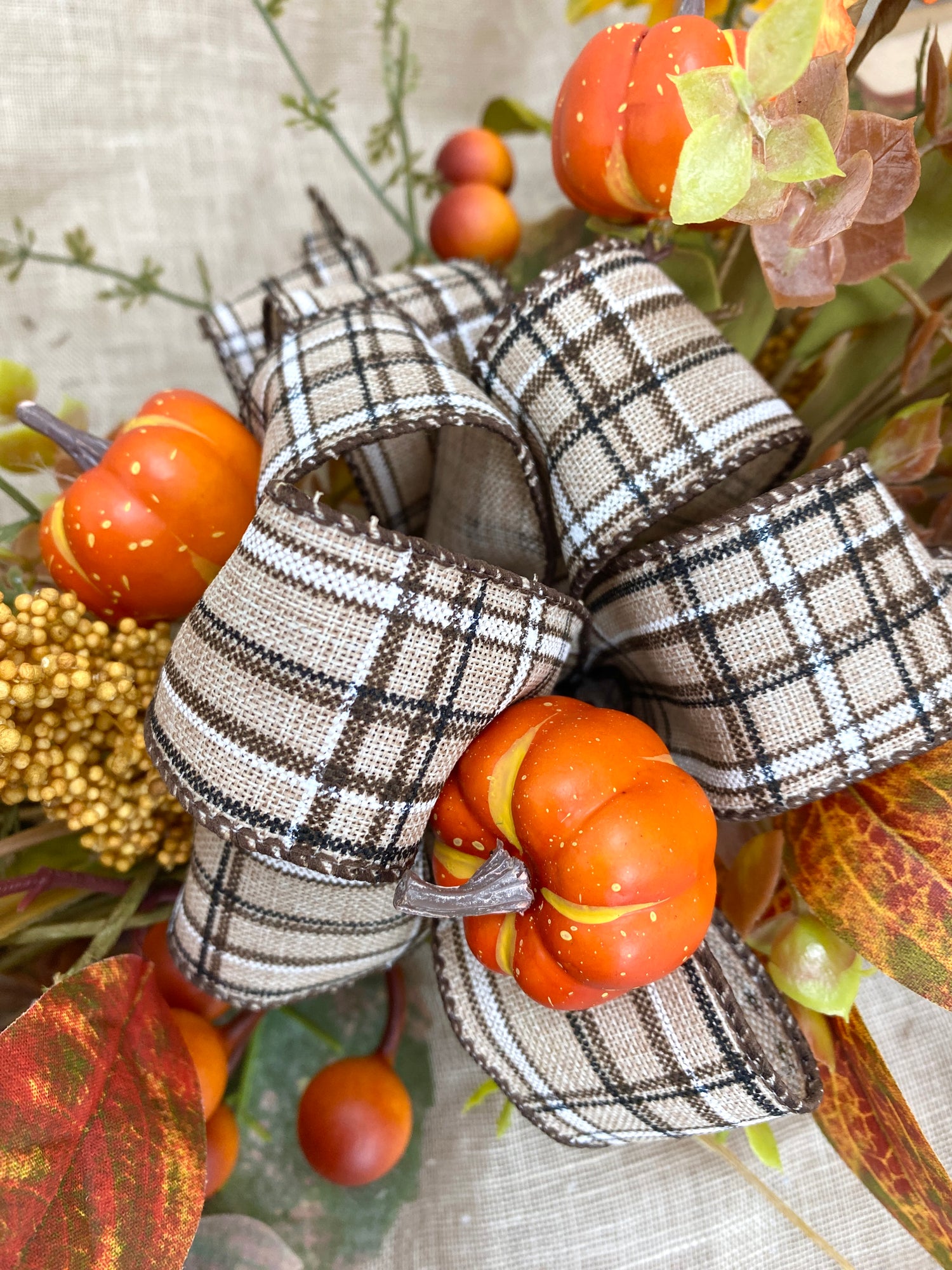 22" Autumn Fields Swag