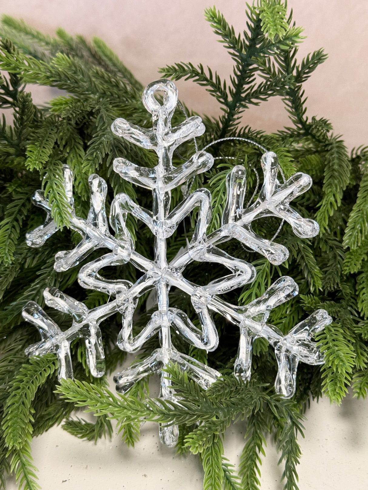 Cold As Ice Snowflake Ornament