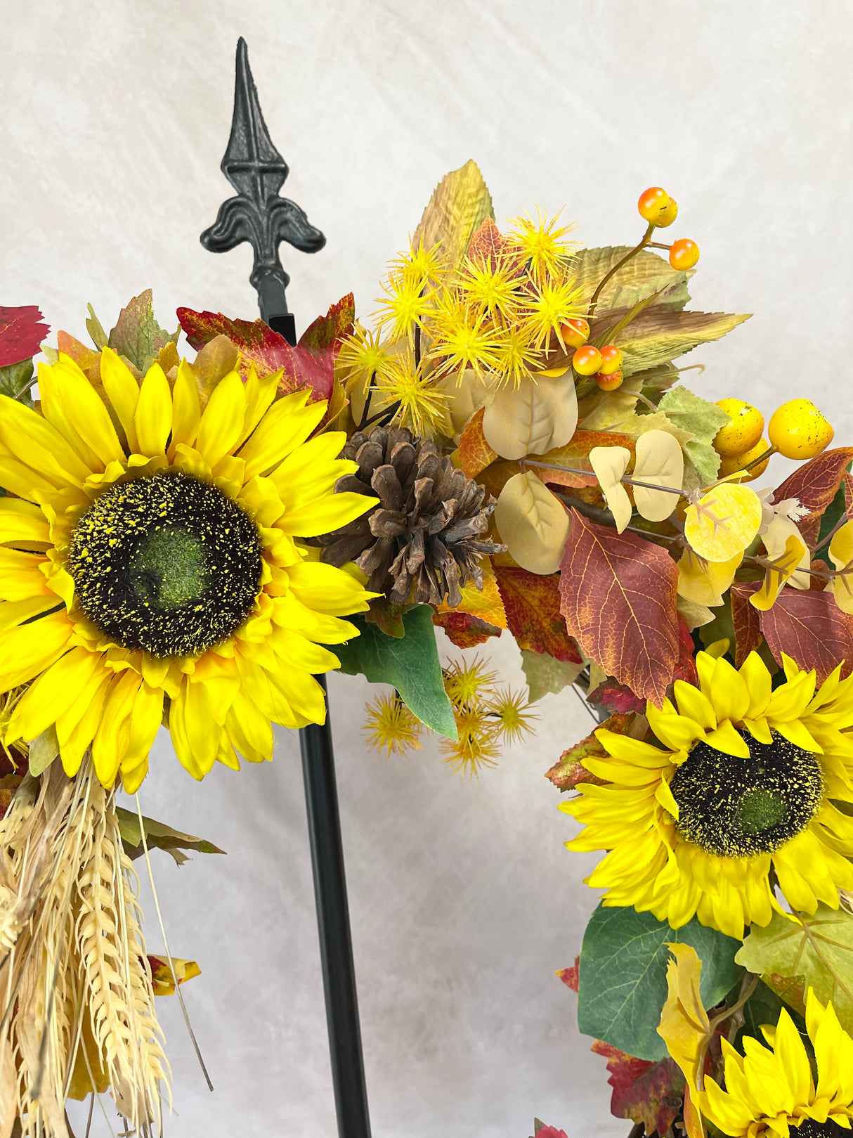 26" Fall Garden Wreath