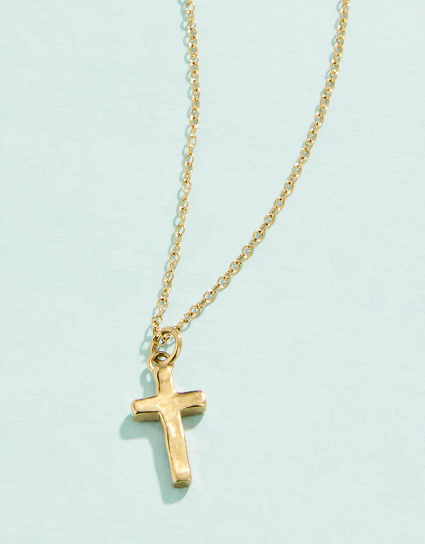 Splash Cross Necklace